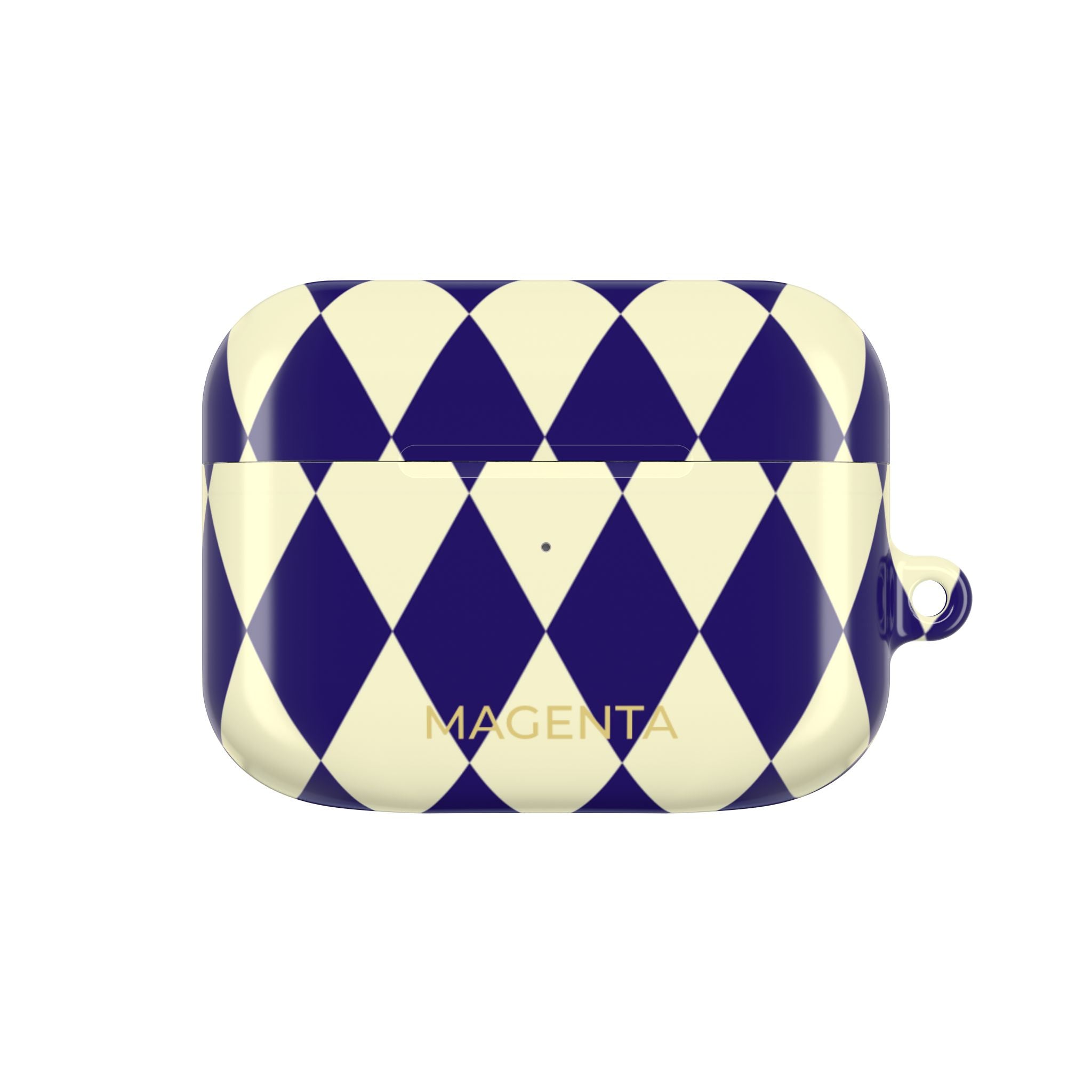 Navy & Cream Geometric AirPods Pro Gen 1 Case
