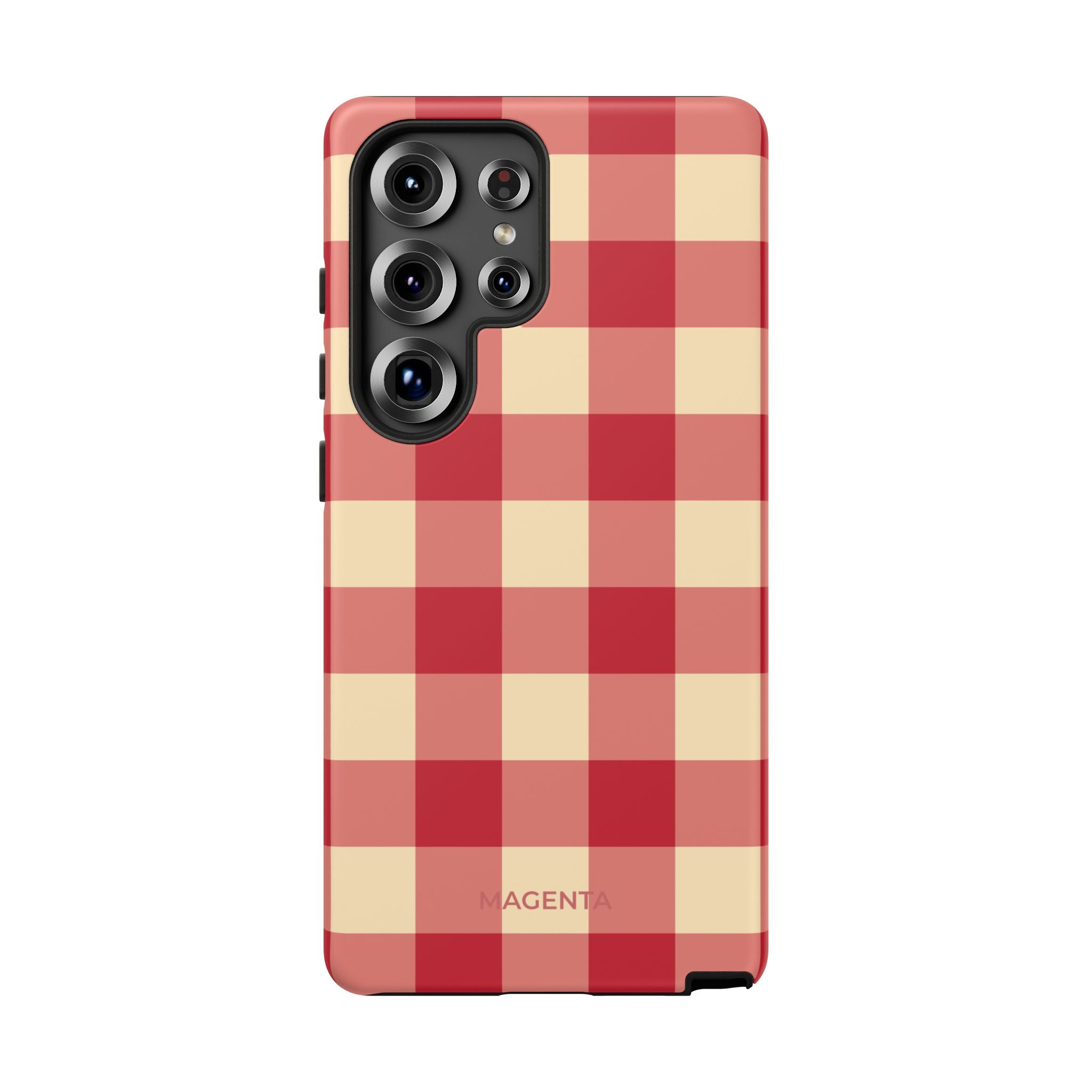 Red and Cream Checker