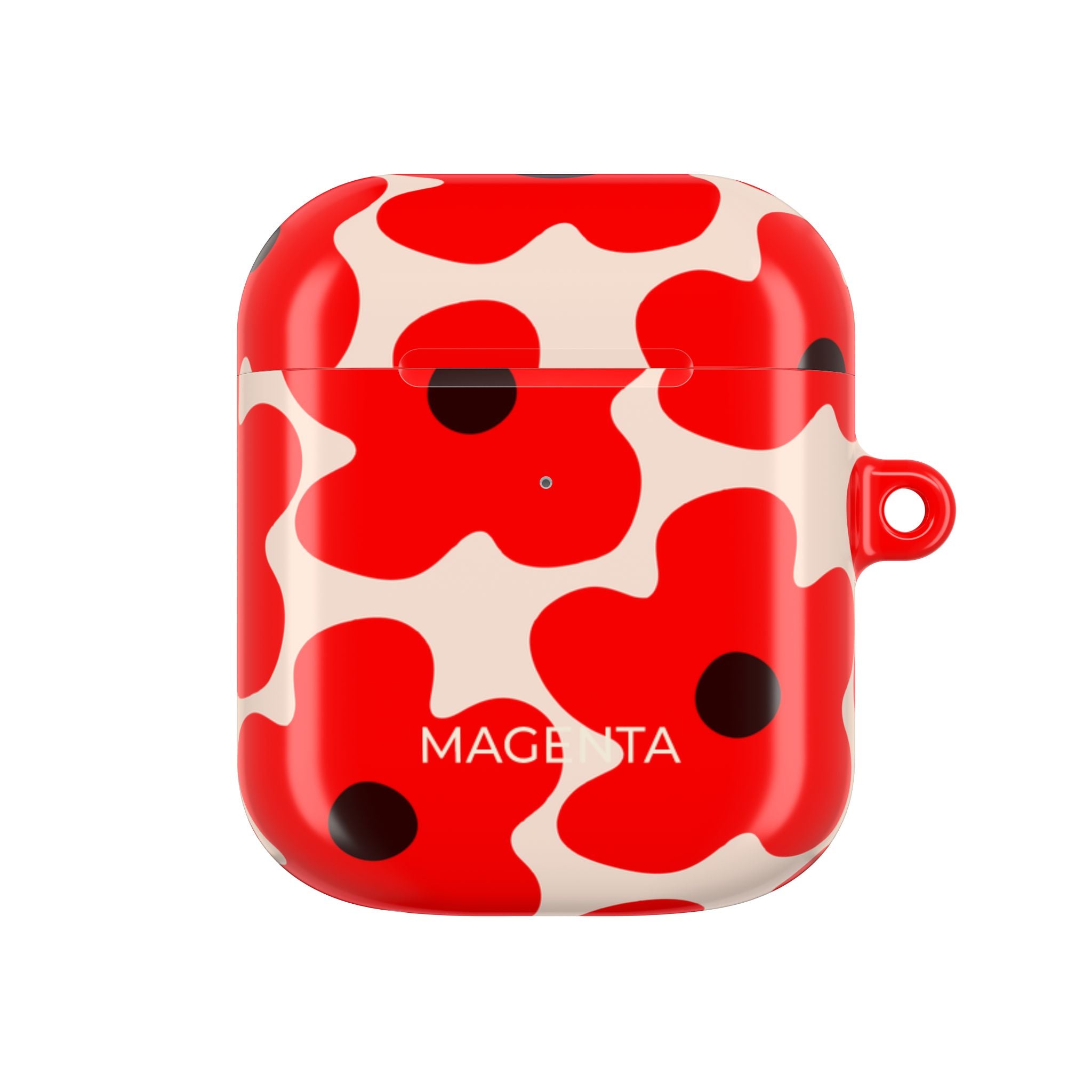 Red Floral AirPods Case