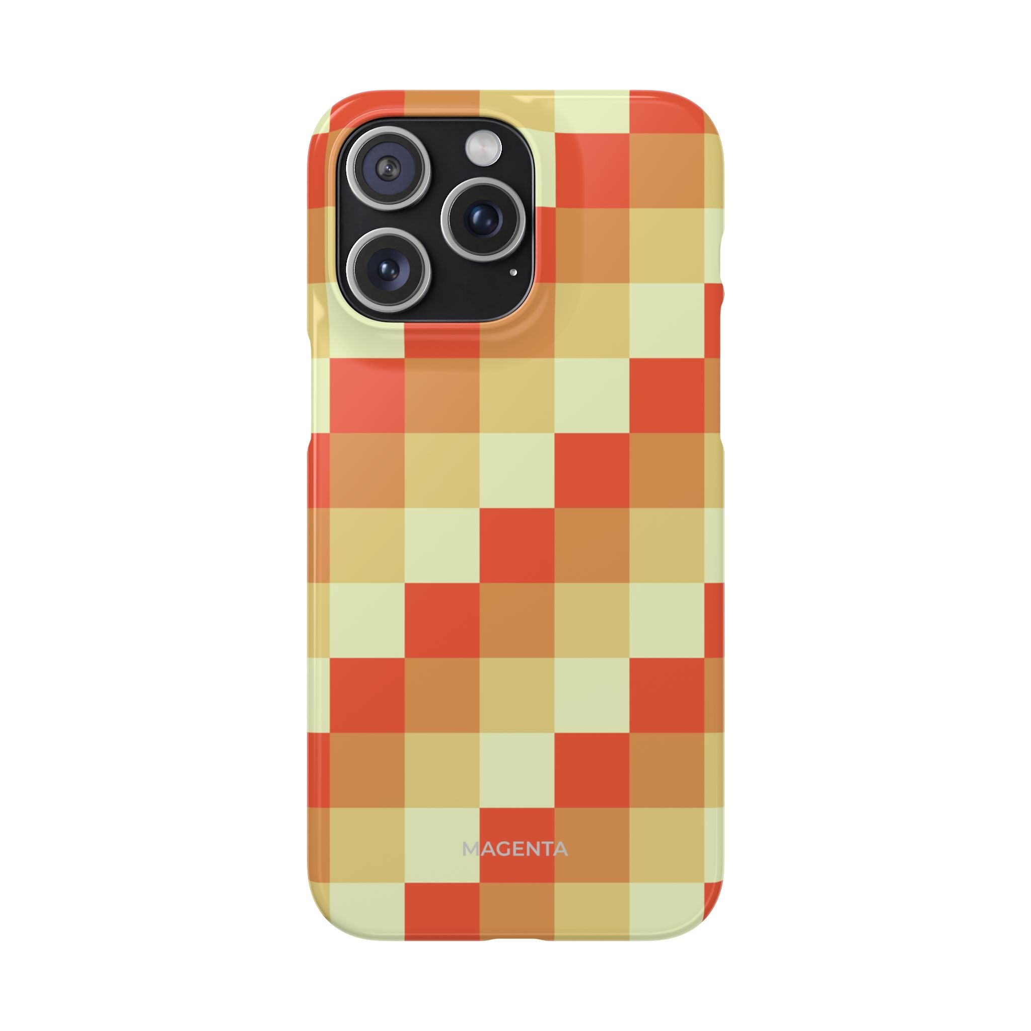Pixelated Sunset Snap Case