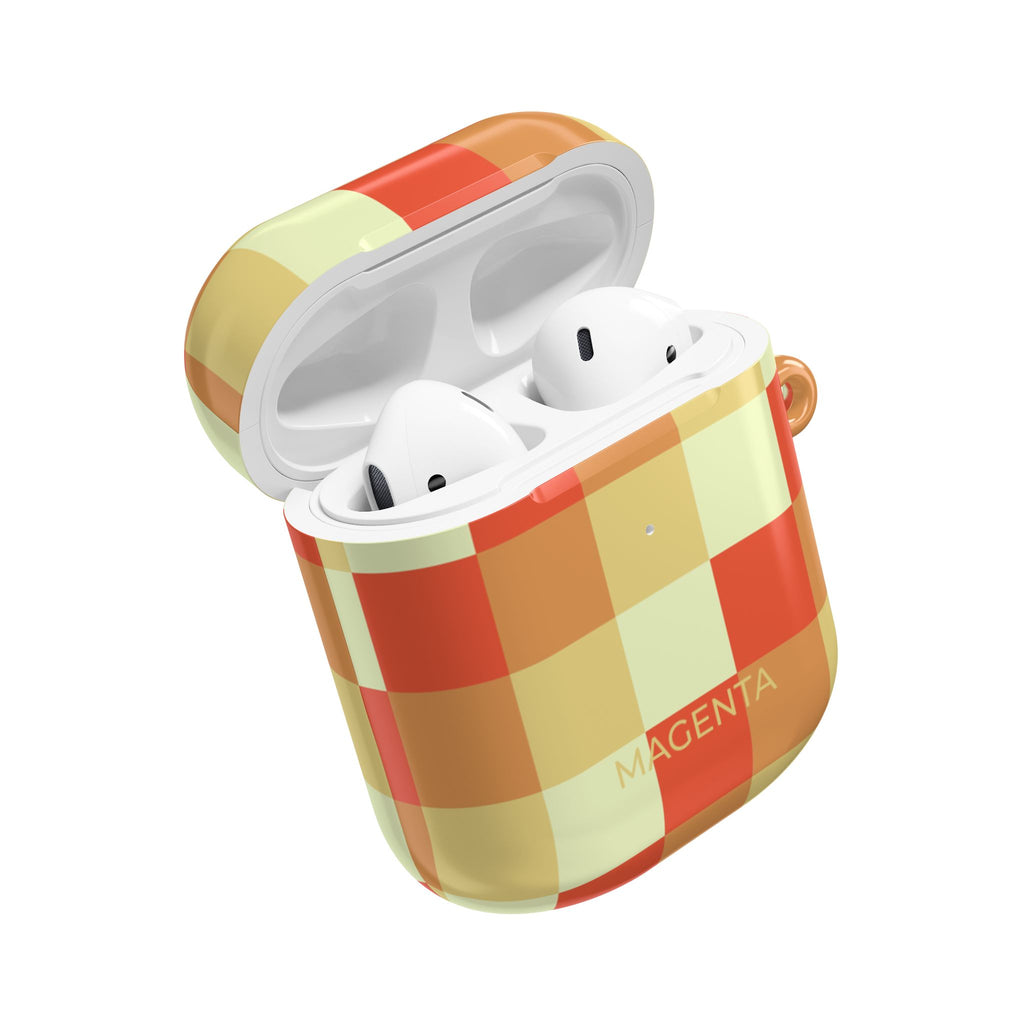 Pixelated Sunset AirPods Case