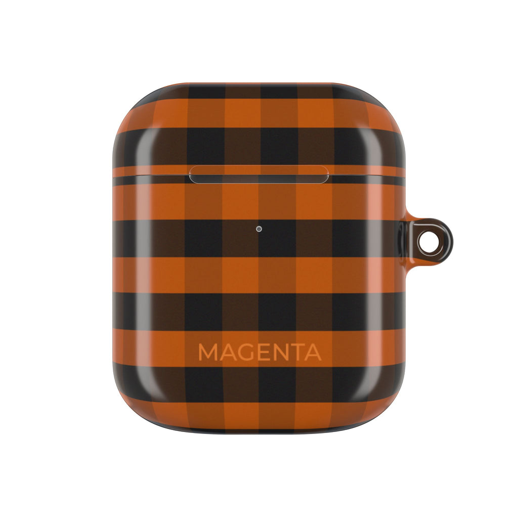 Golden Plaid AirPods Gen 2 Case