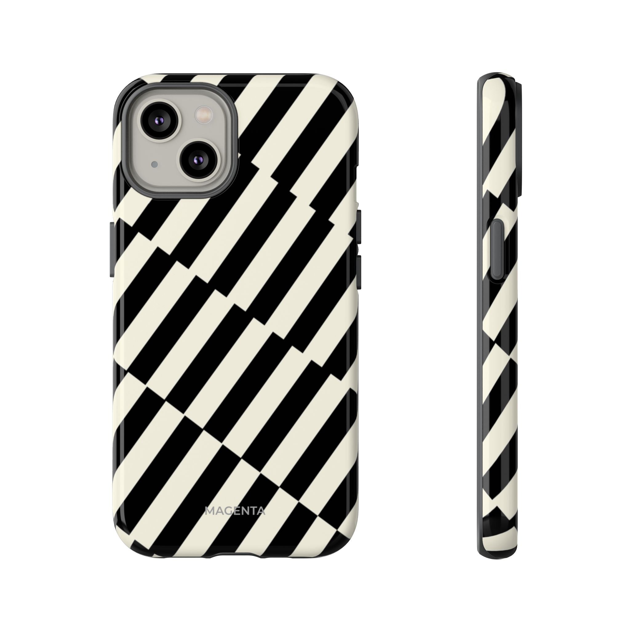 Black & White Crosswalk Tough Case