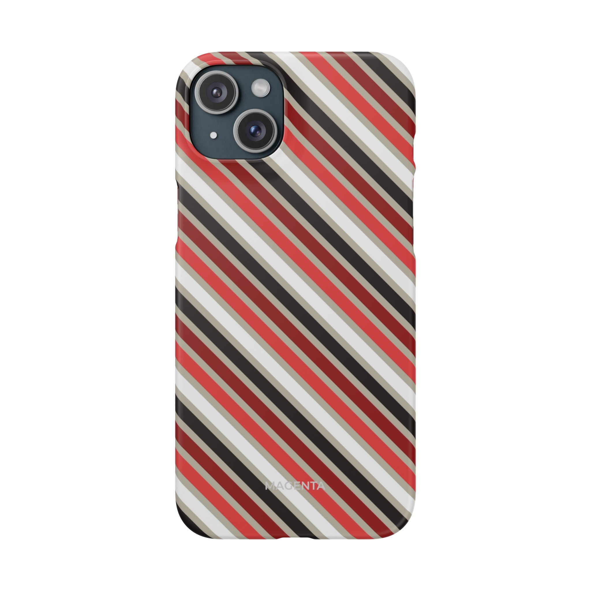Red & Black Rhythm Snap Case