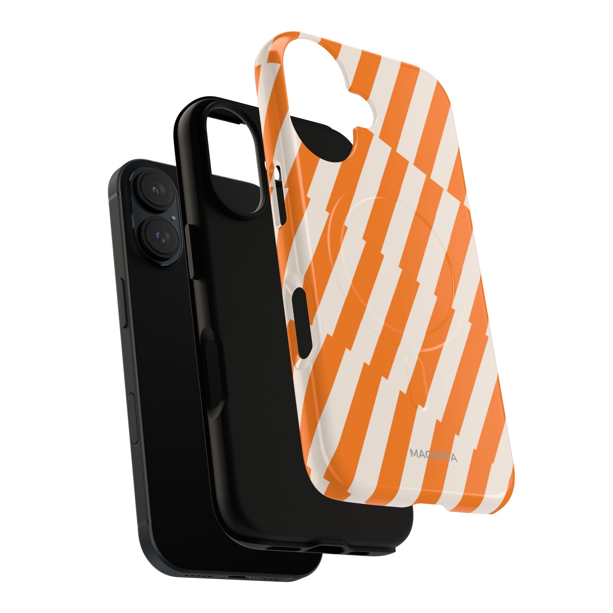 Striped Sunrise Tough Magnetic Case