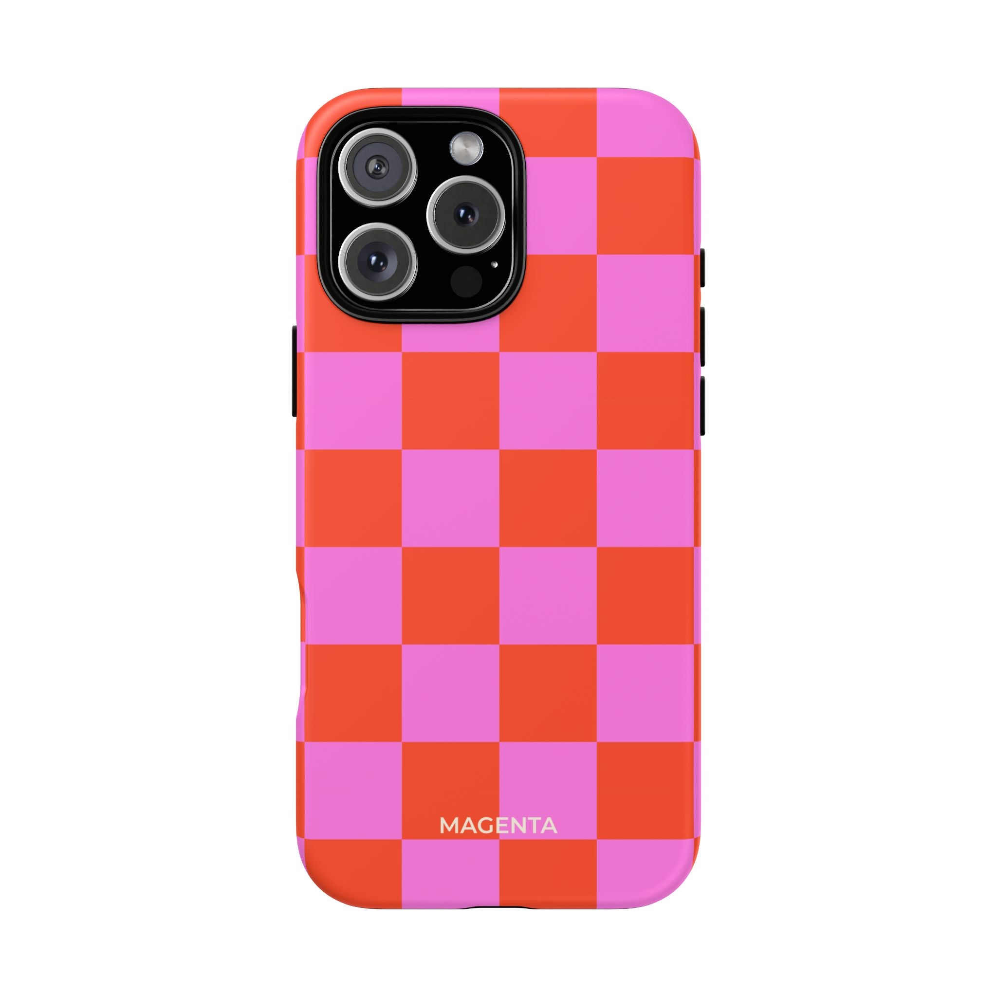 Pink & Orange Checkmate Tough Case