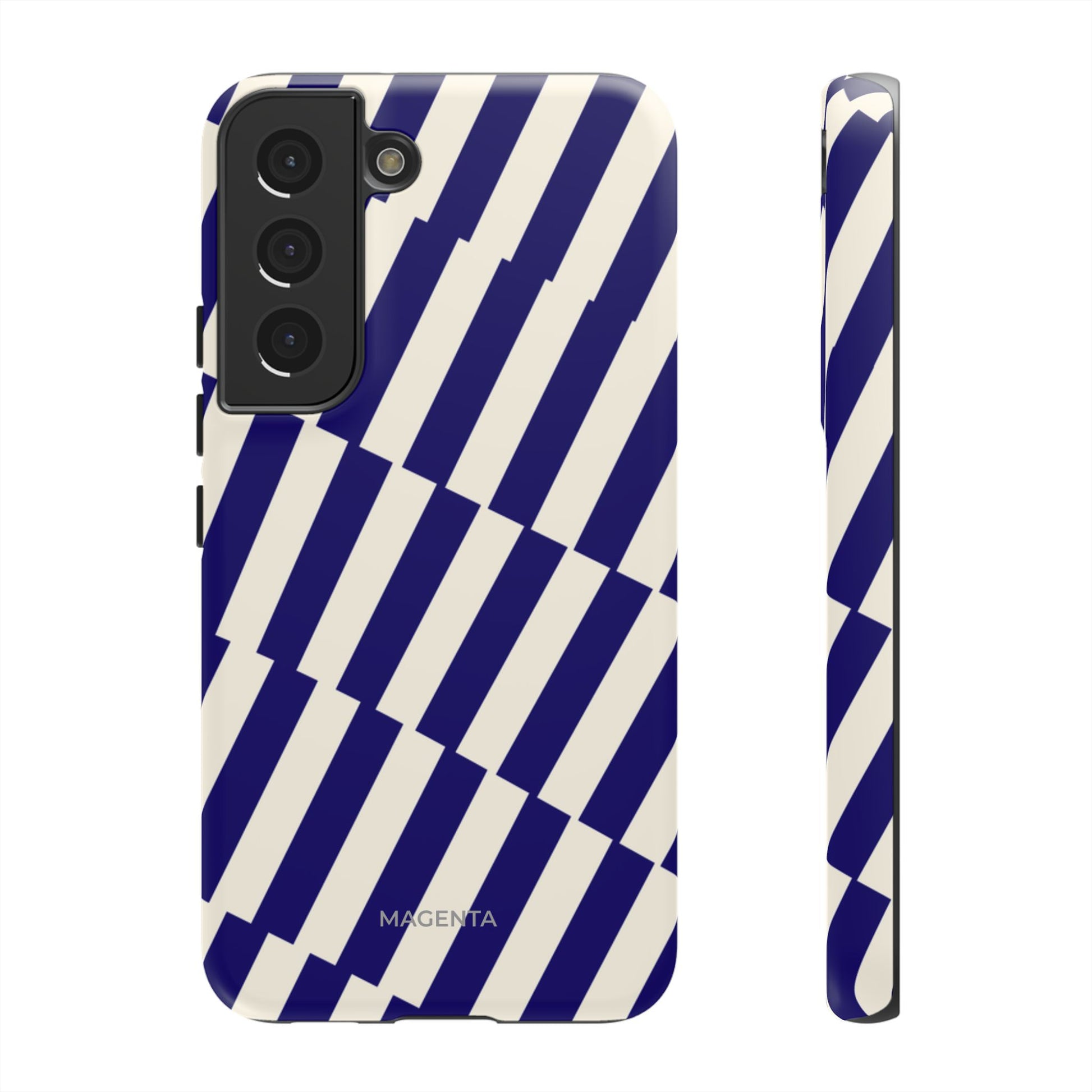Deep Blue Crosswalk Tough Case