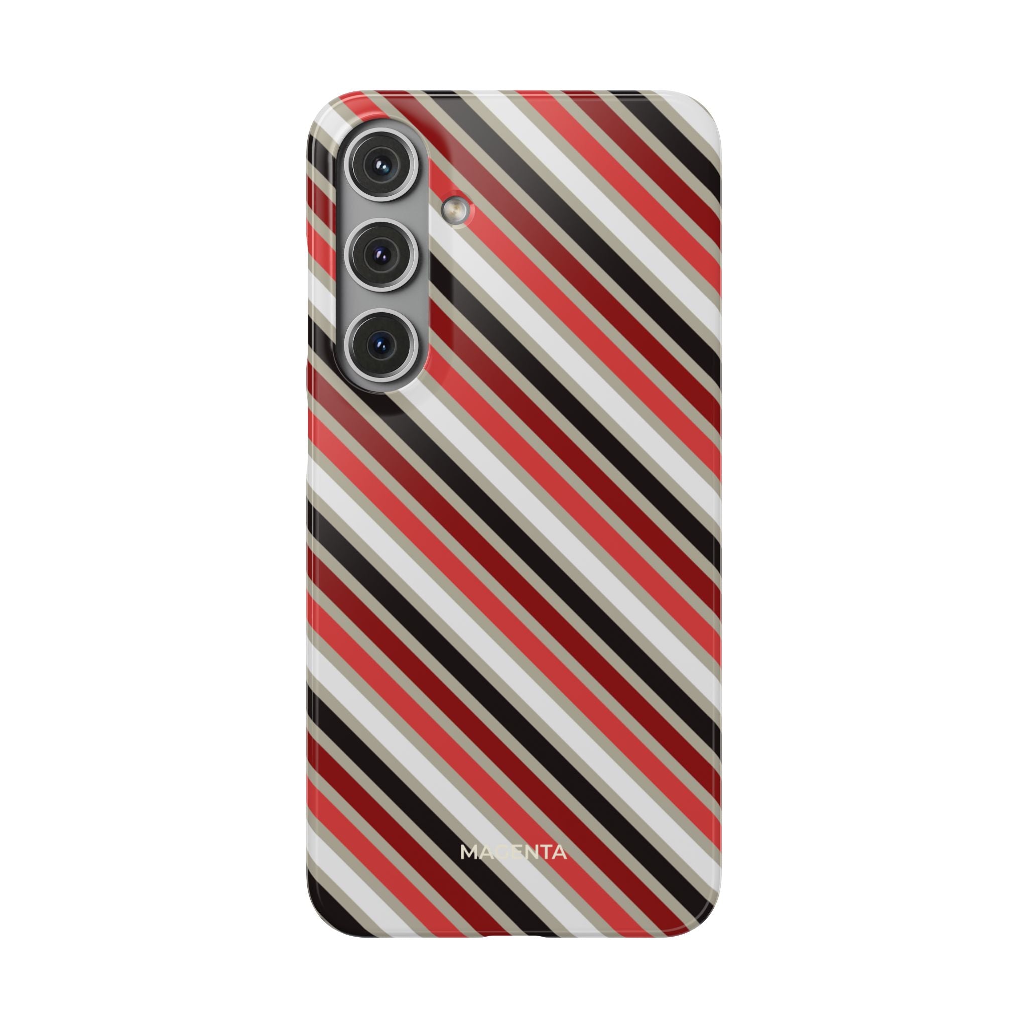 Red & Black Rhythm Snap Case