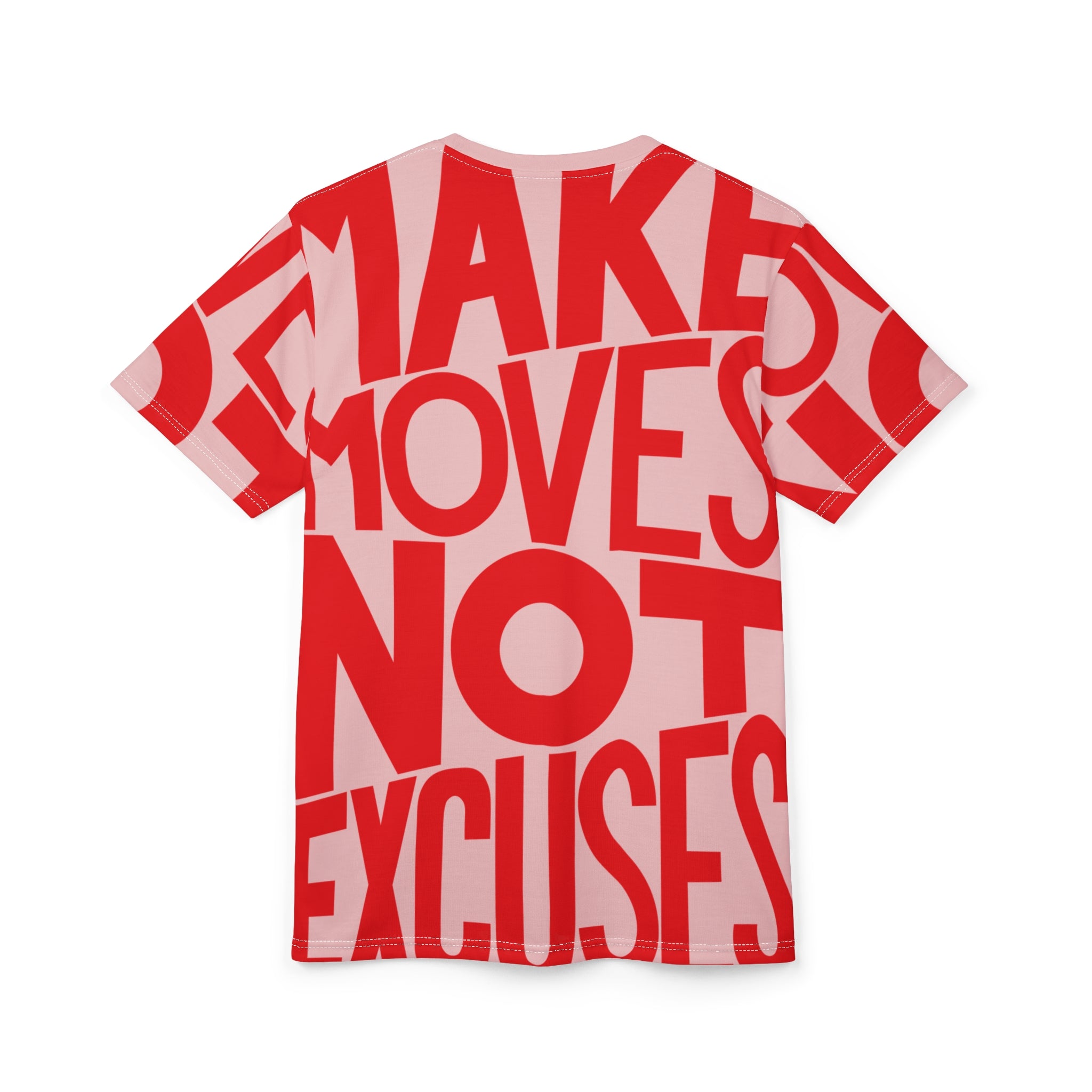 No Excuses Unisex Tee - Red