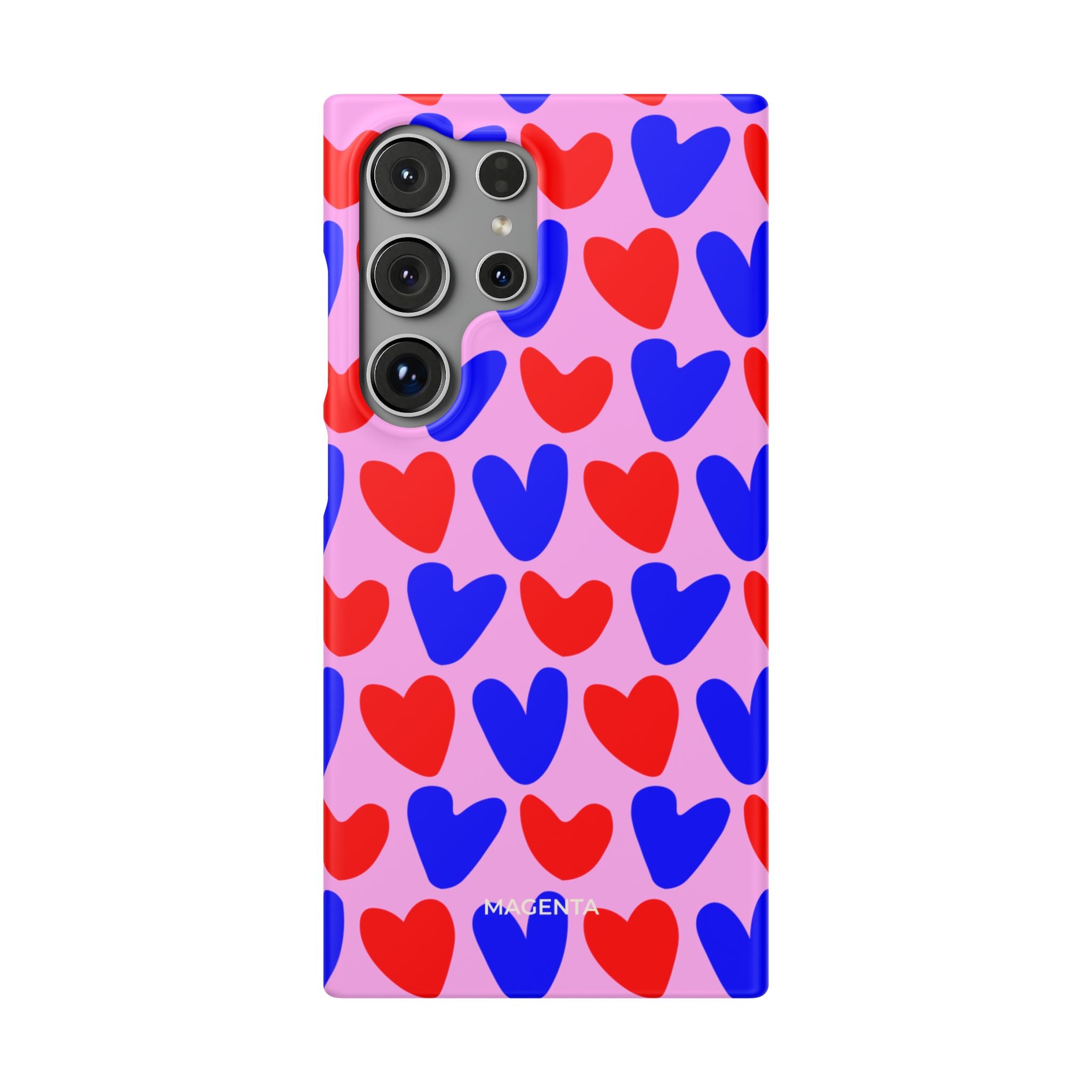 Zesty Hearts Snap Case