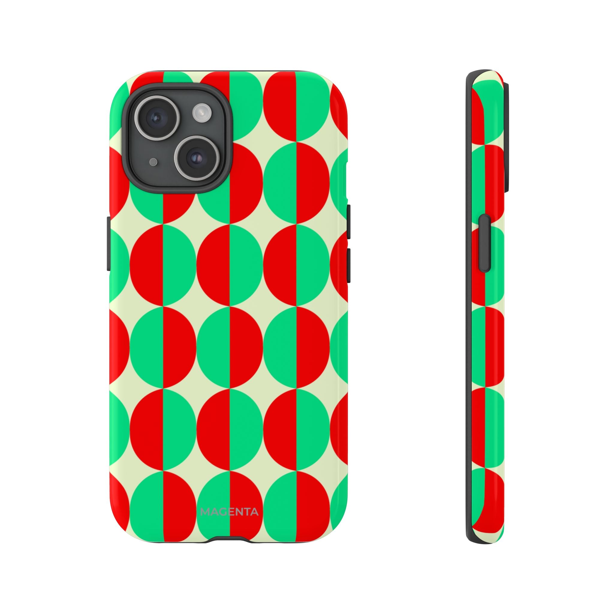 Red Green Circle Tough Case