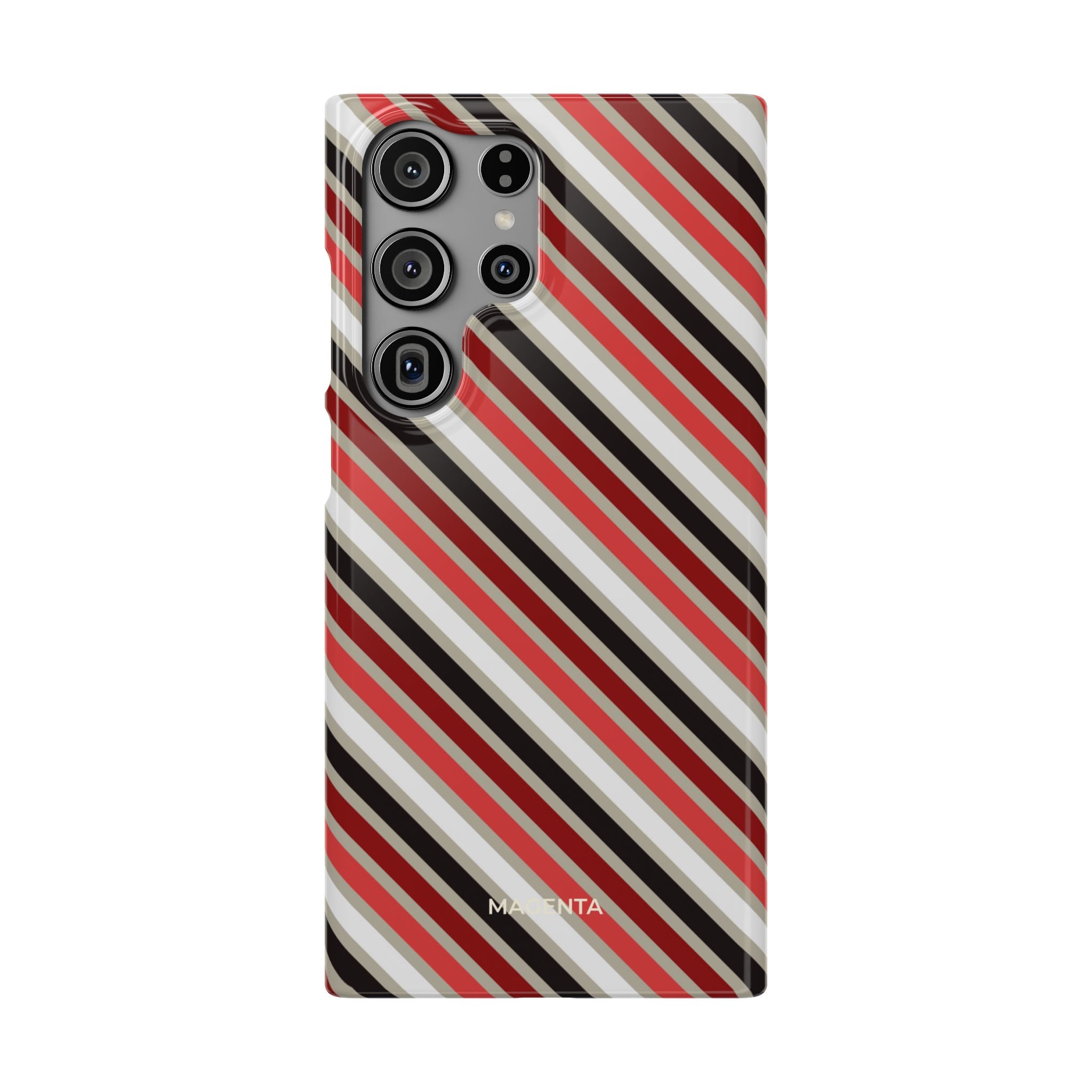 Red & Black Rhythm Snap Case