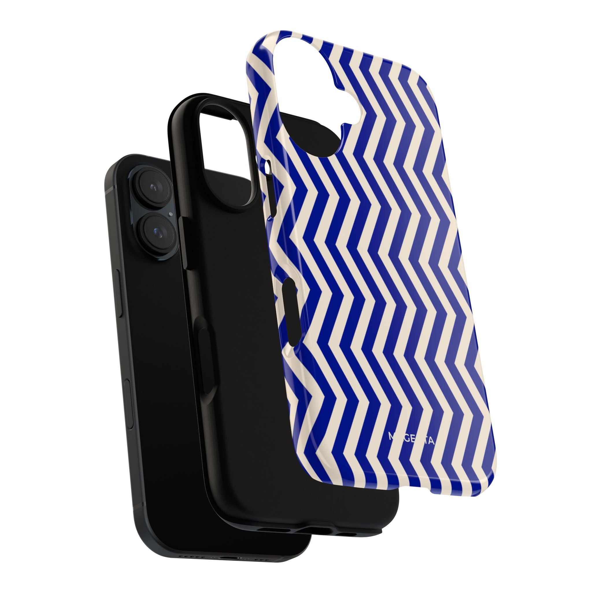 Blue Chevron Tough Case