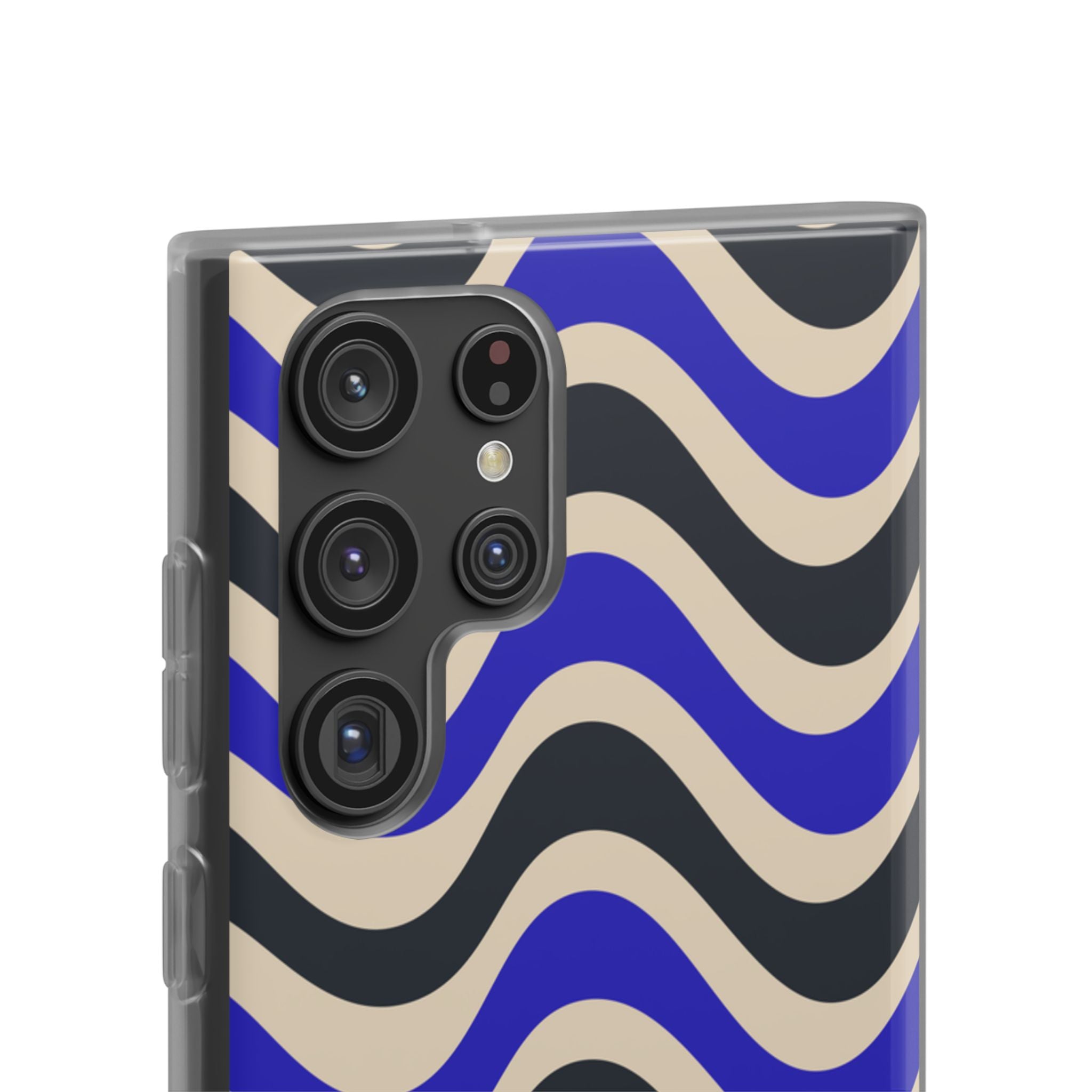 Black & Blue Flexi Case