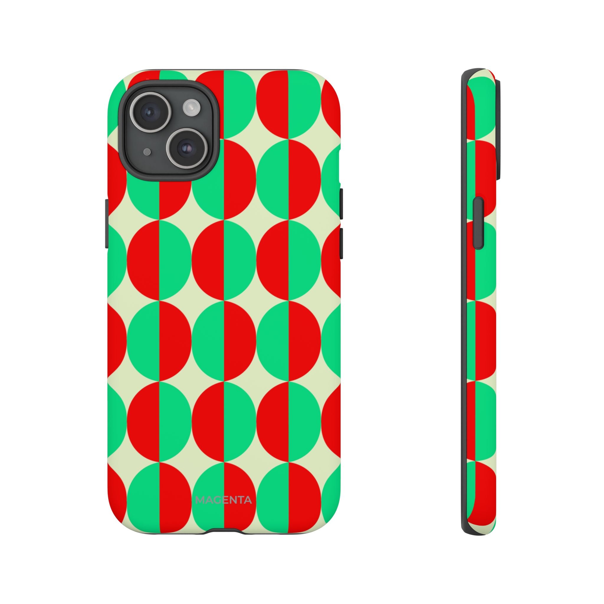 Red Green Circle Tough Case