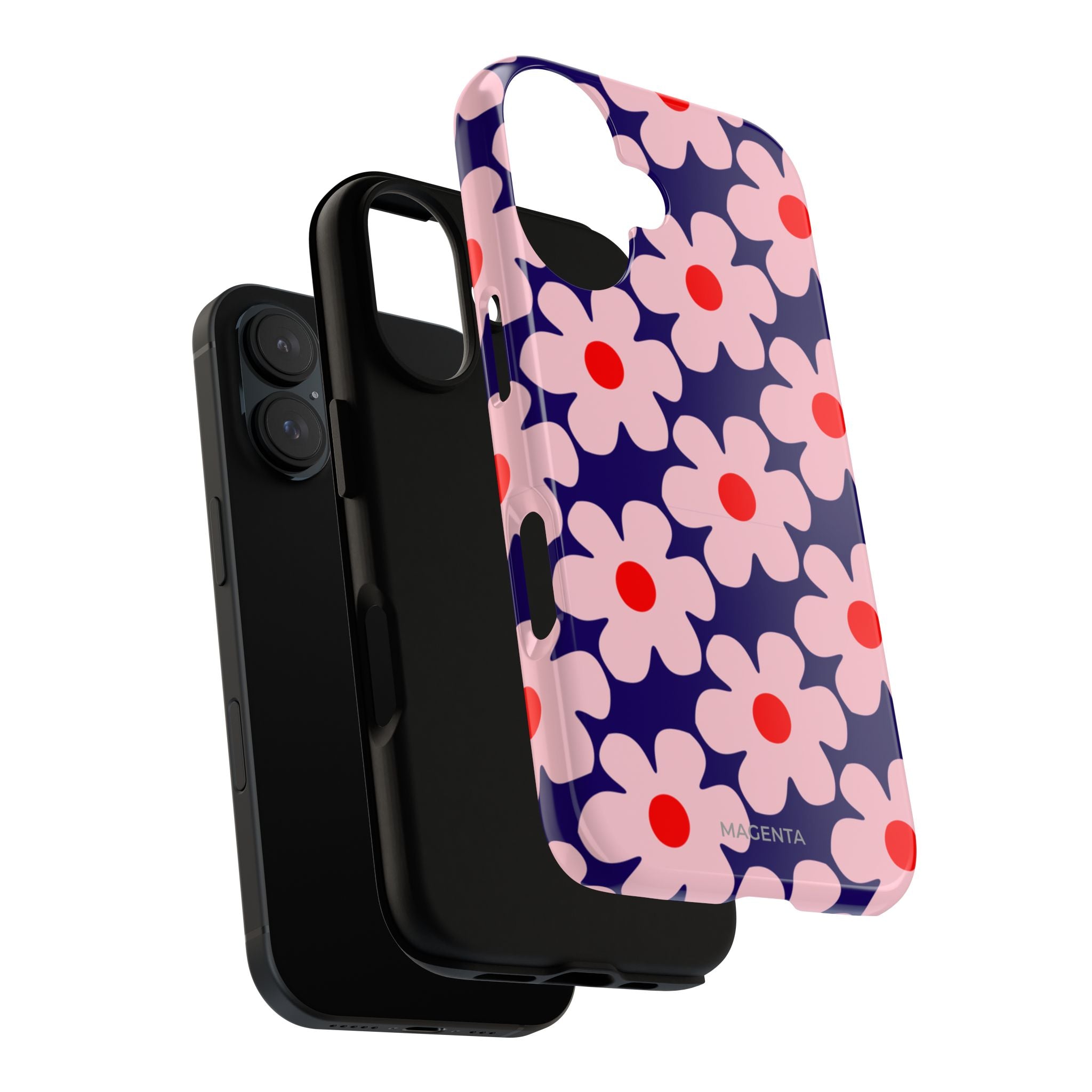 Minimal Pale Pink Flowers Tough Case