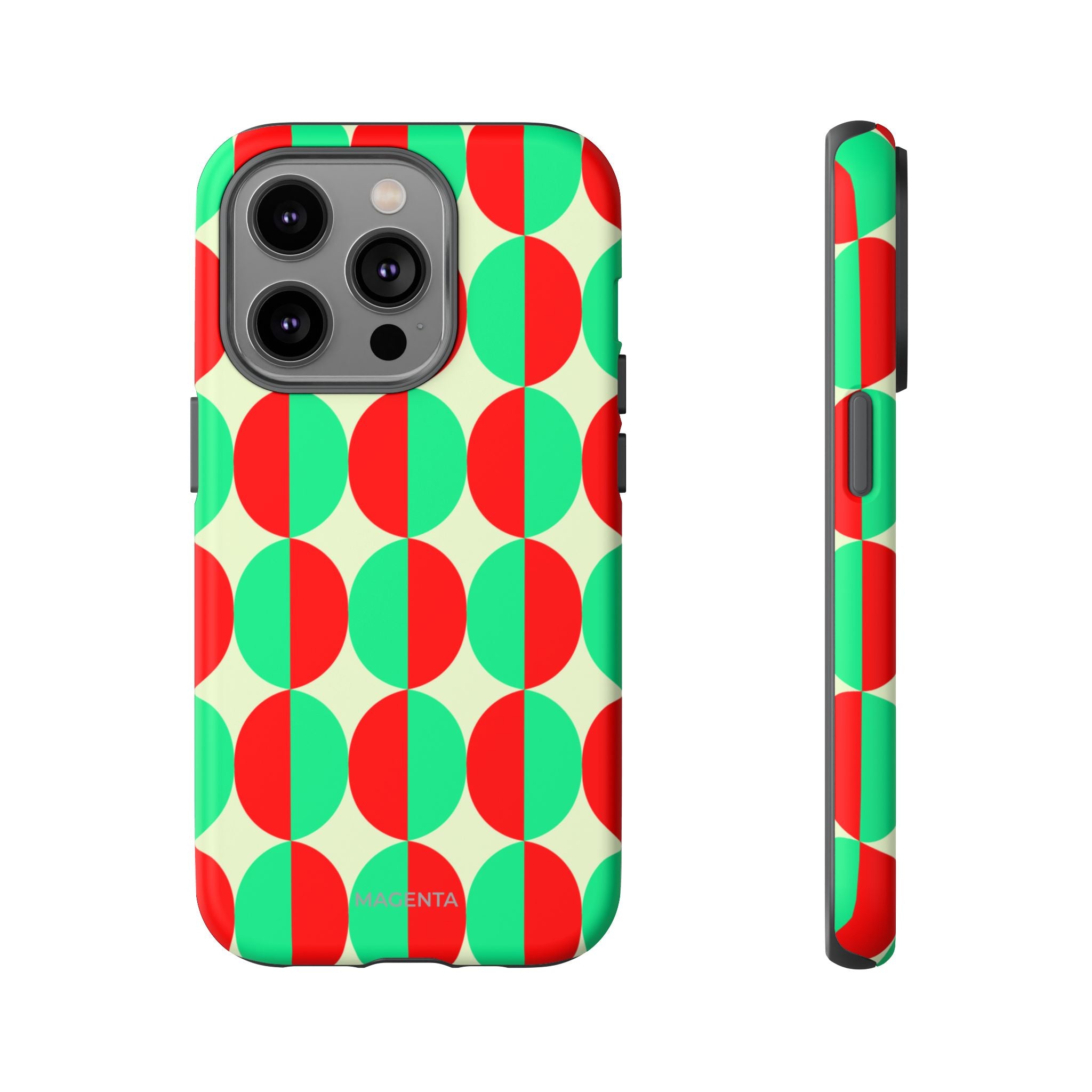 Red Green Circle Tough Case