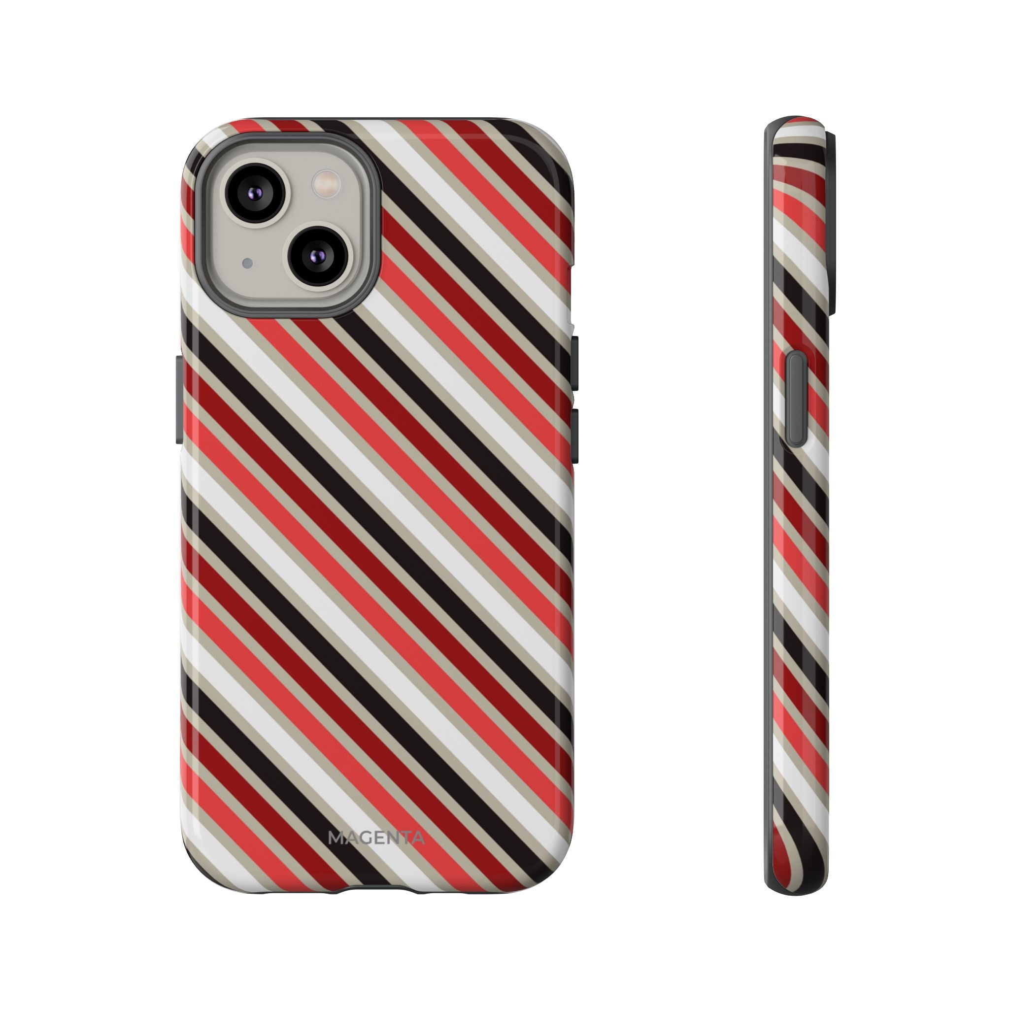 Red-Black Rhythm Tough Case