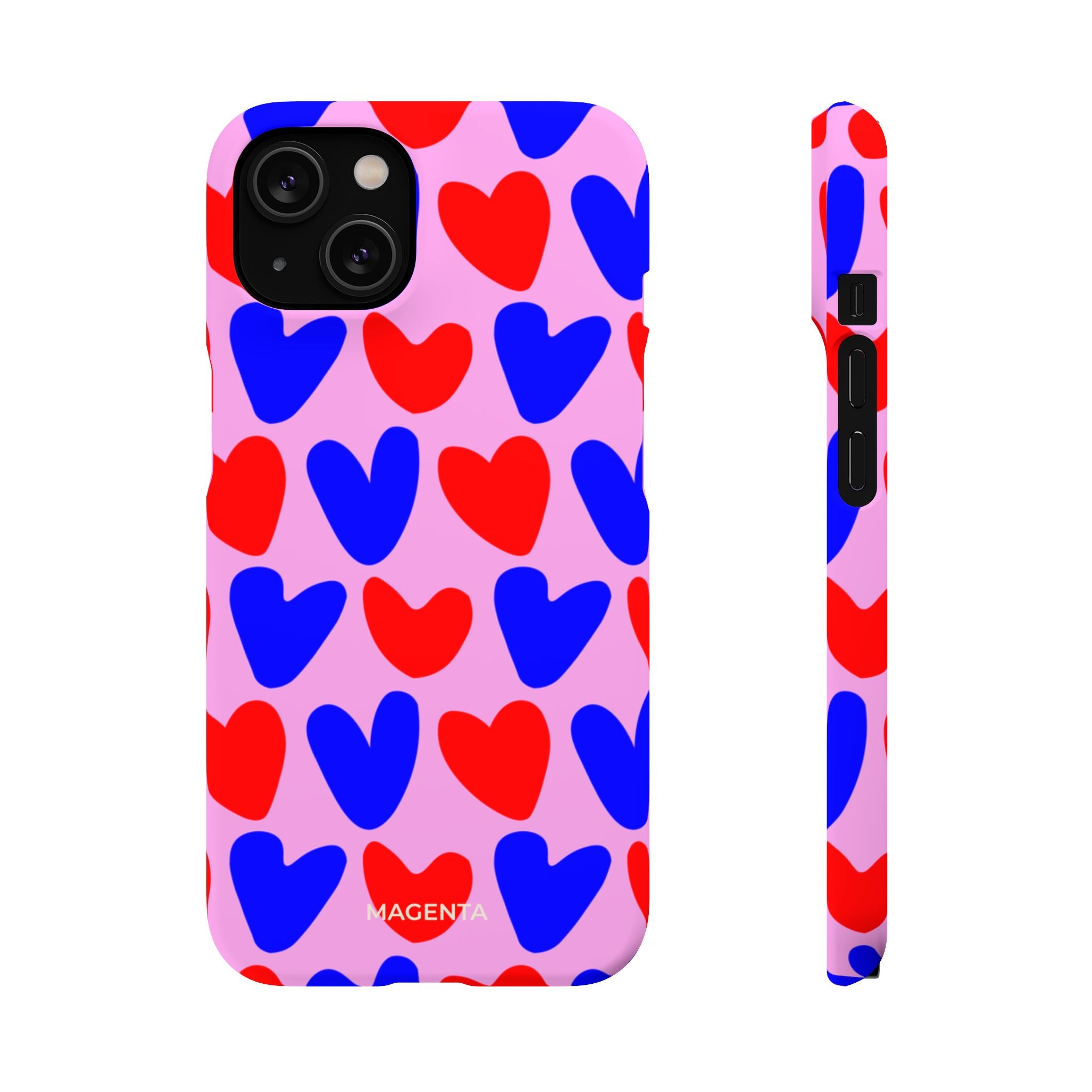 Zesty Hearts Snap Case