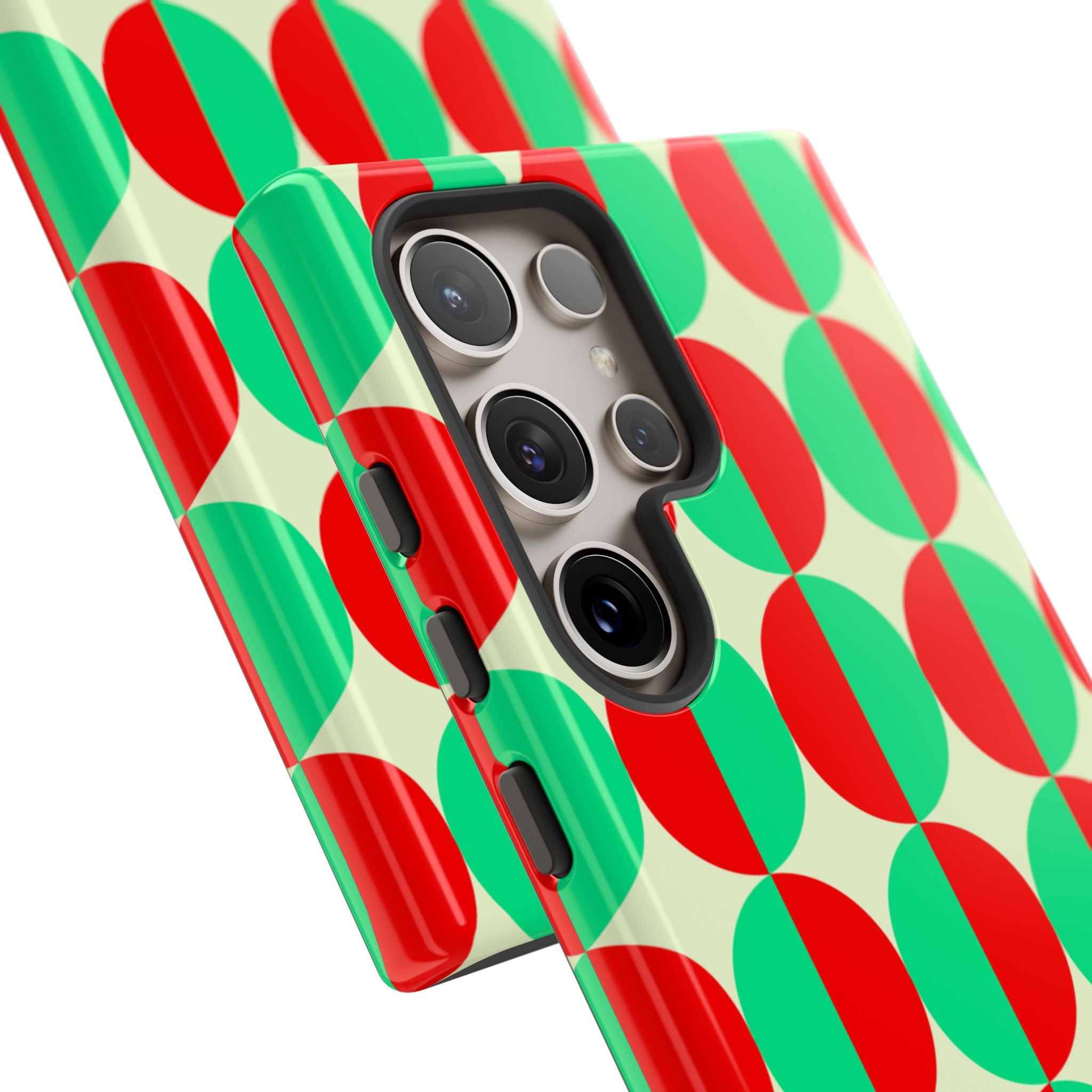 Red Green Circle Tough Case