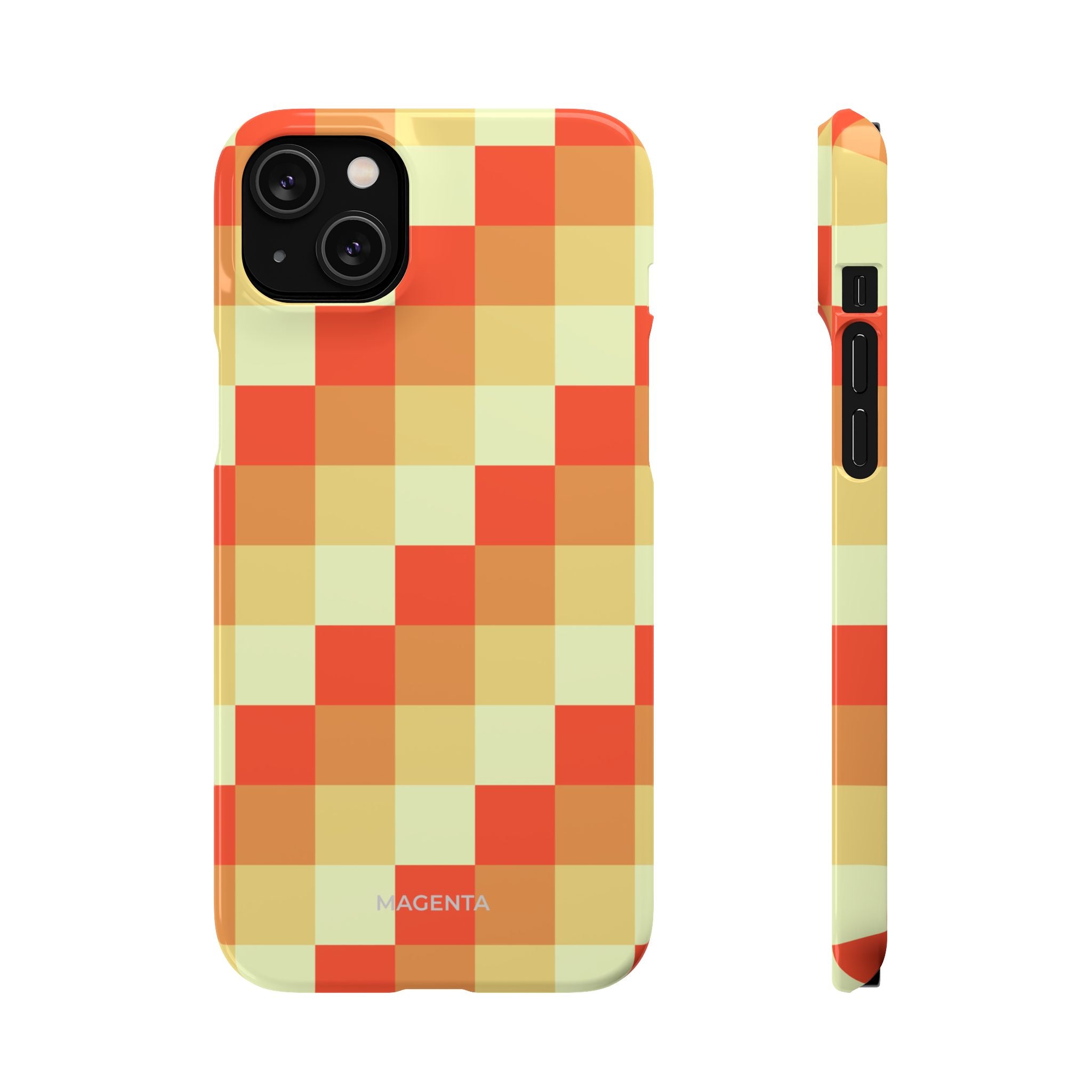 Pixelated Sunset Snap Case