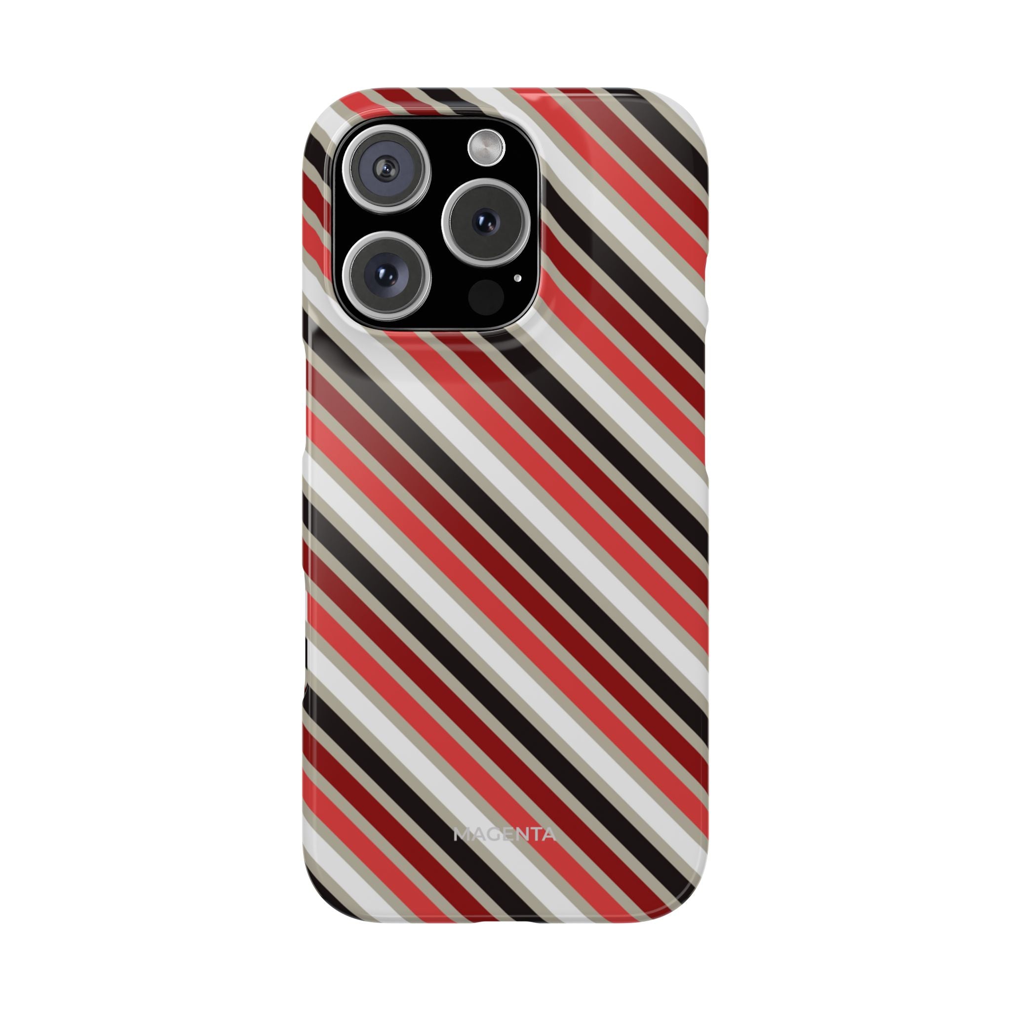 Red & Black Rhythm Snap Case