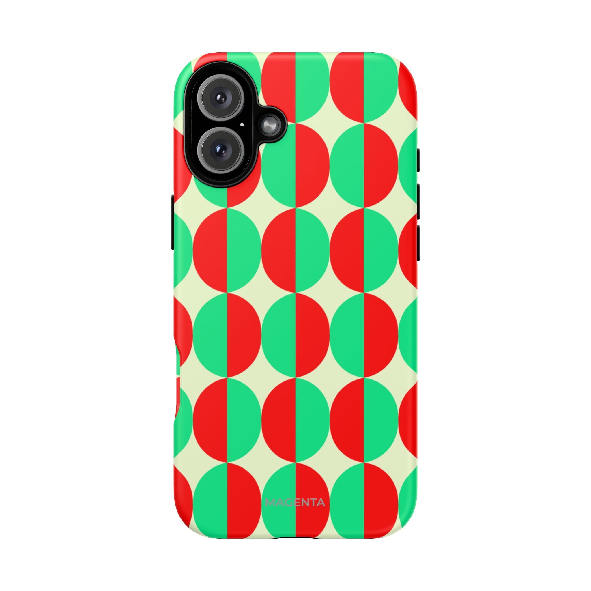 Red Green Circle Tough Case