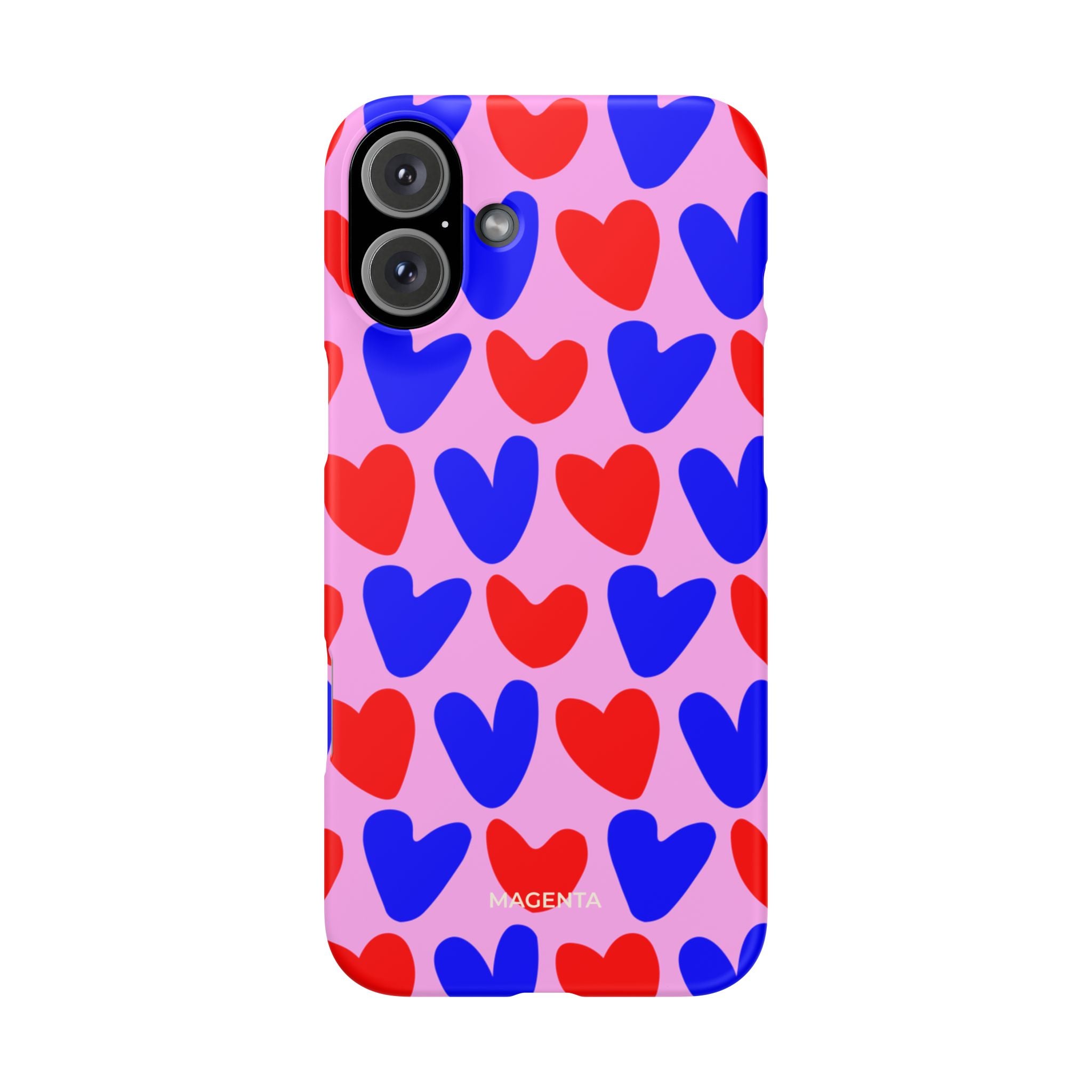Zesty Hearts Snap Case