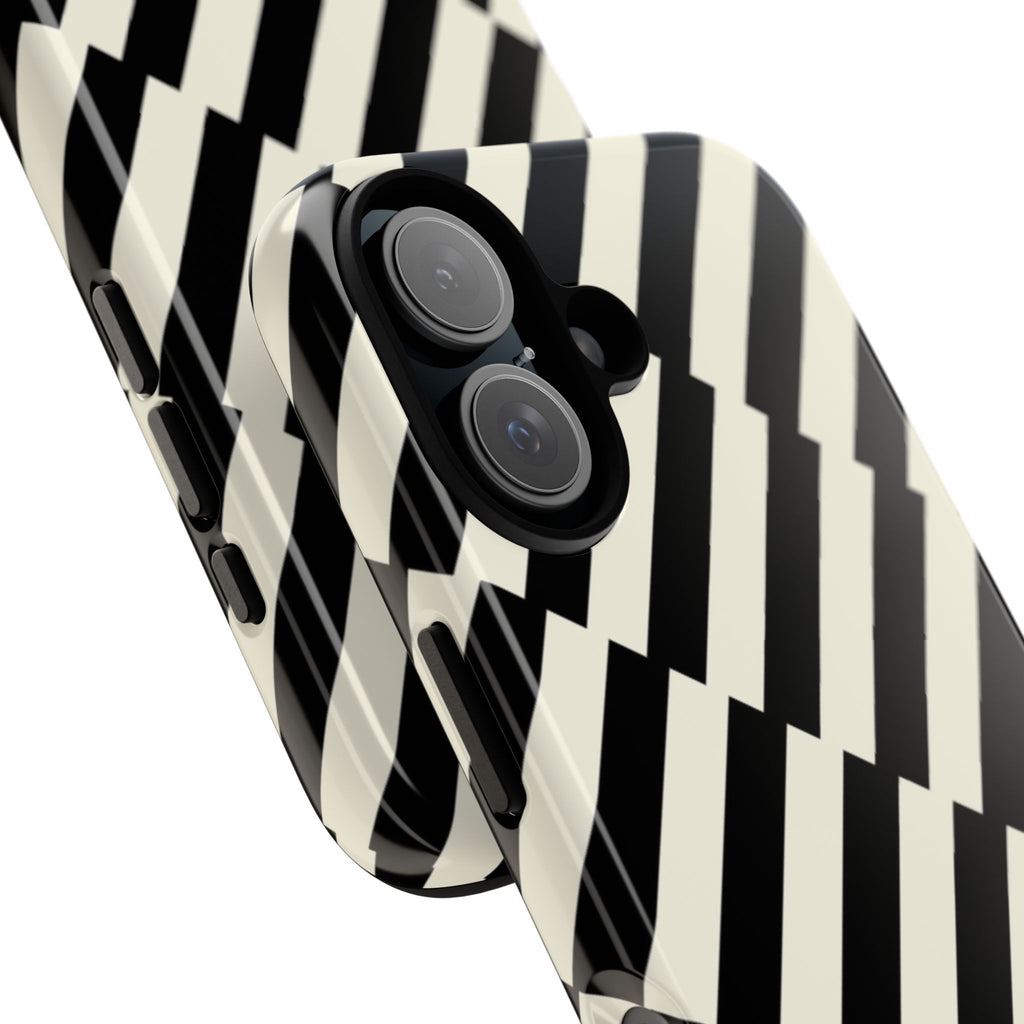 Black & White Crosswalk Tough Case