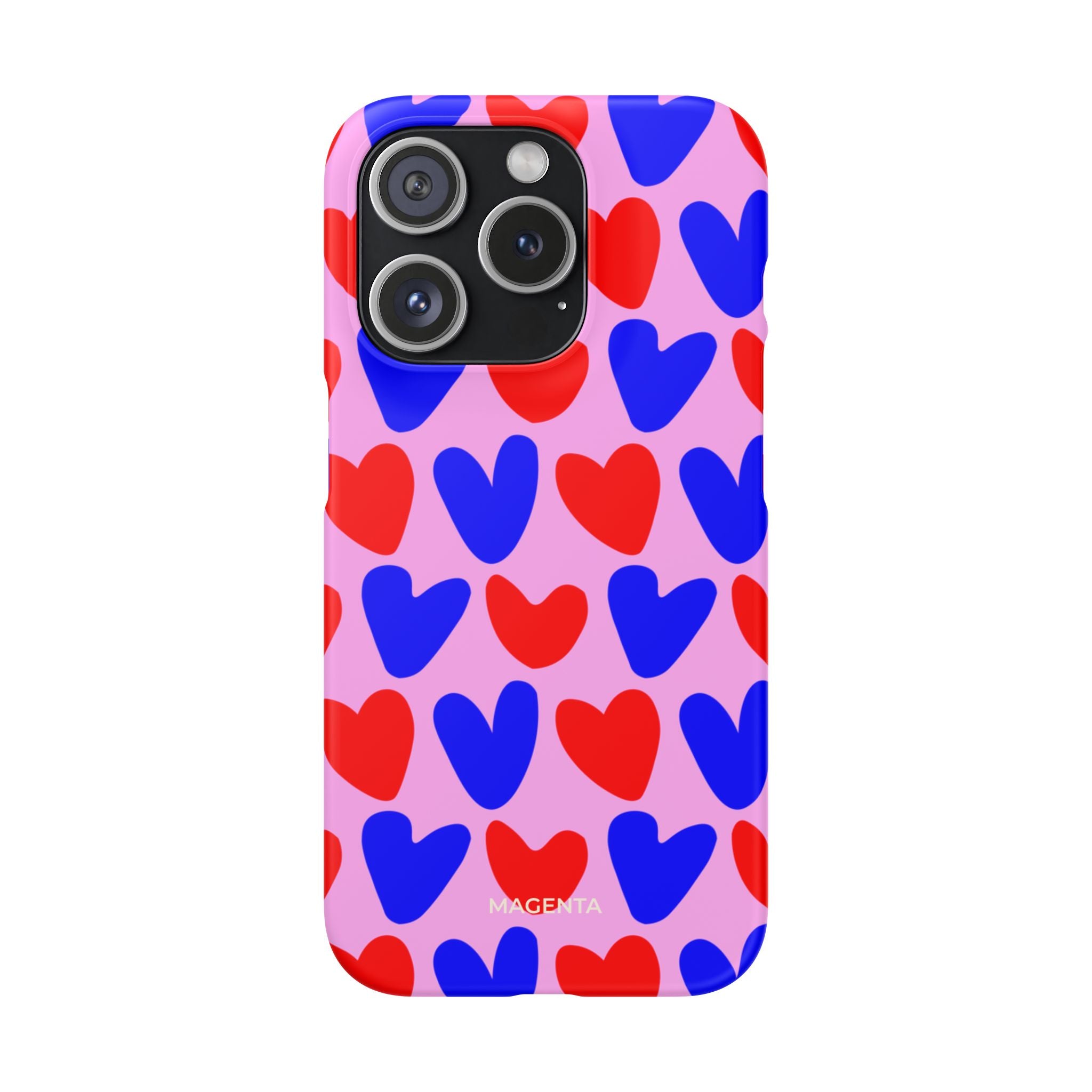 Zesty Hearts Snap Case