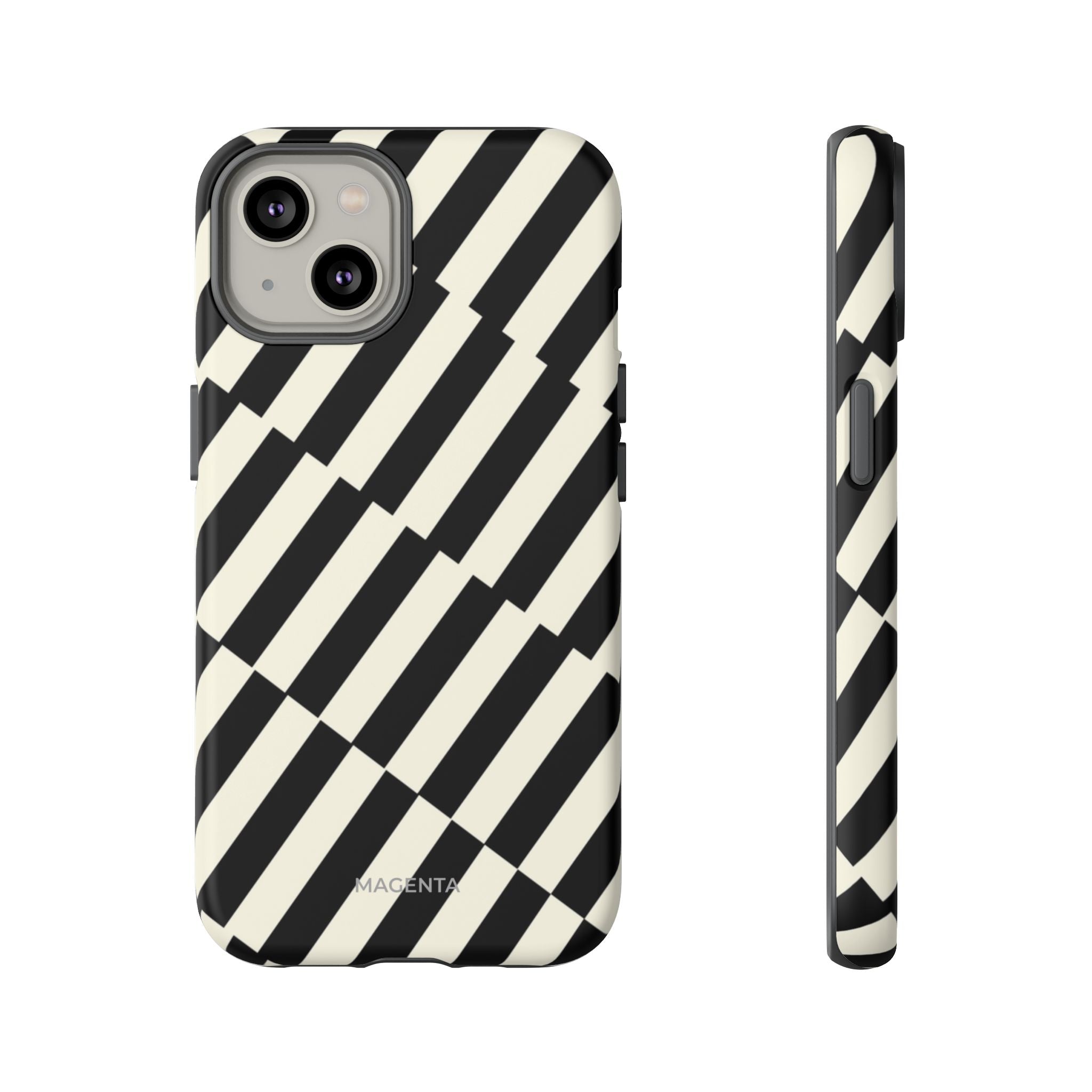 Black & White Crosswalk Tough Case