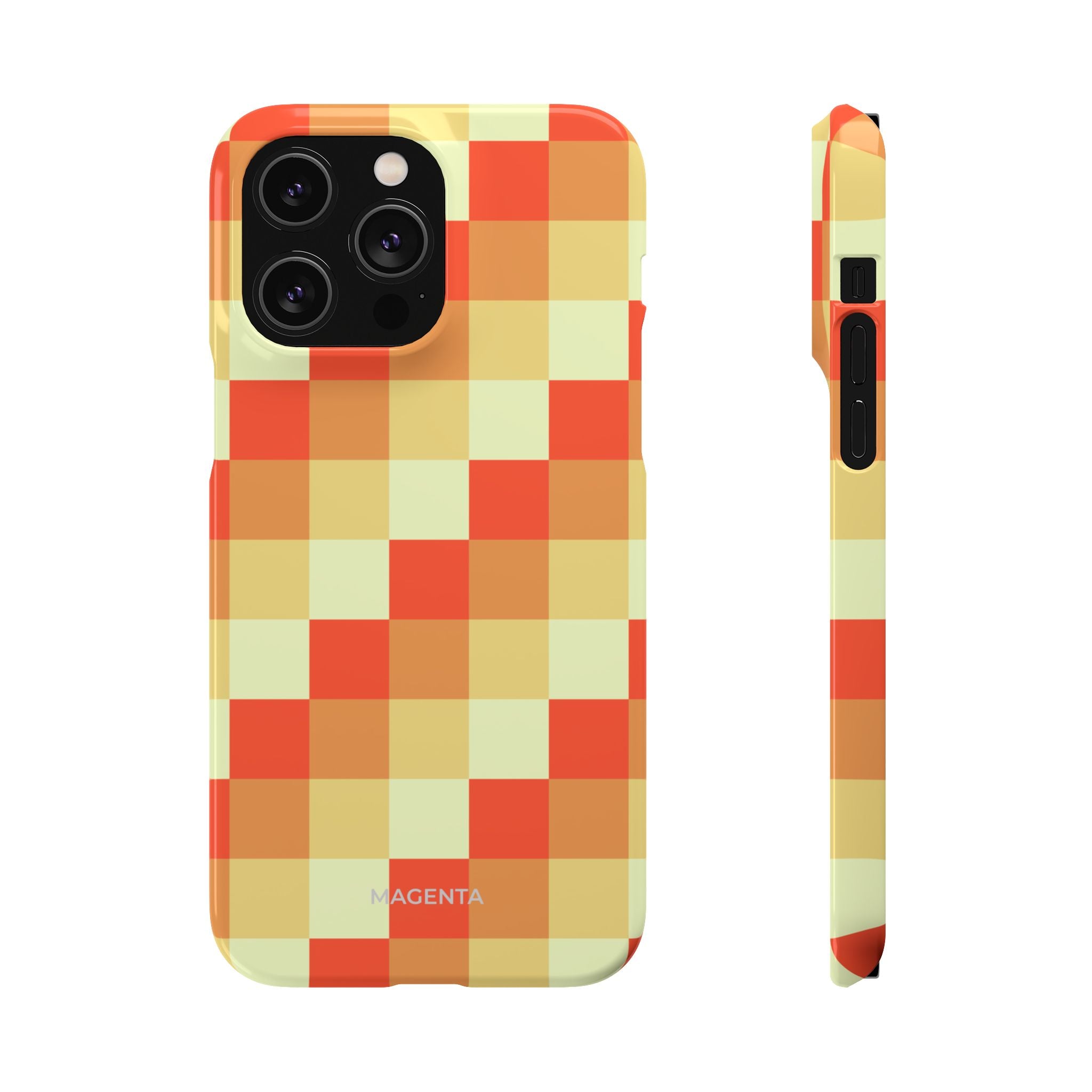 Pixelated Sunset Snap Case