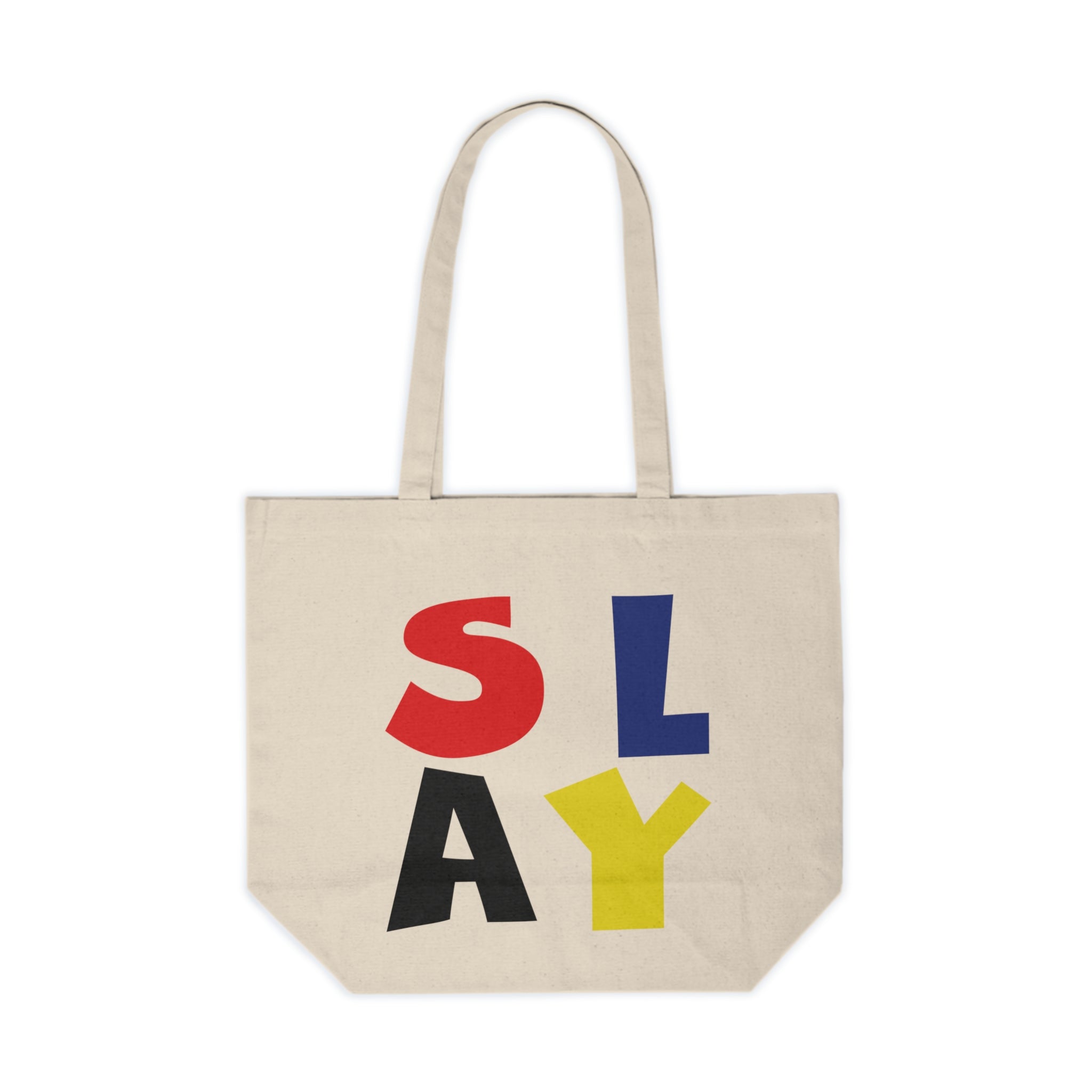 Slay Canvas Shopping Tote