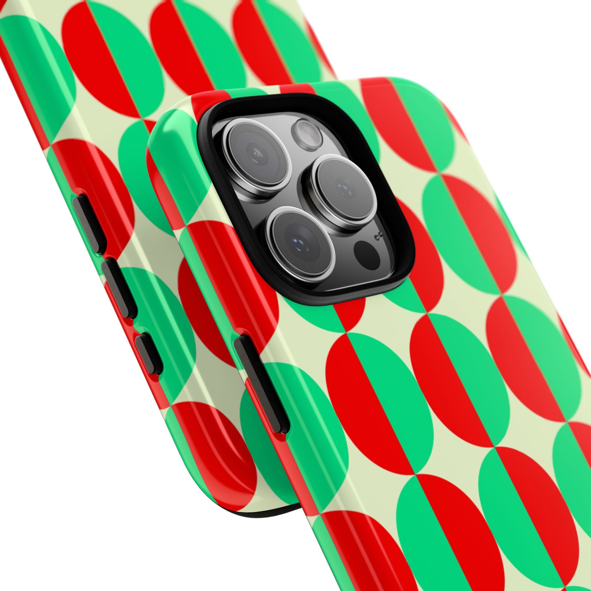 Red Green Circle Tough Case