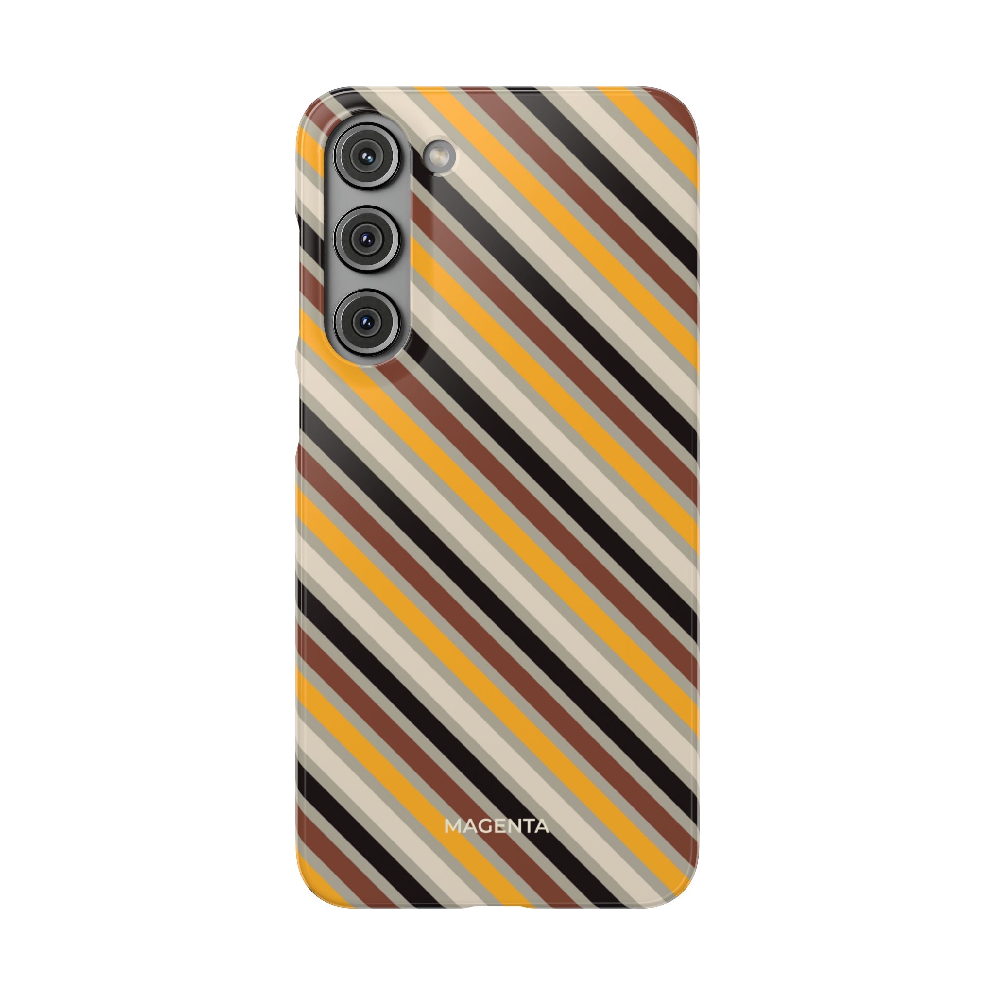 Earthy Stripes Snap Case