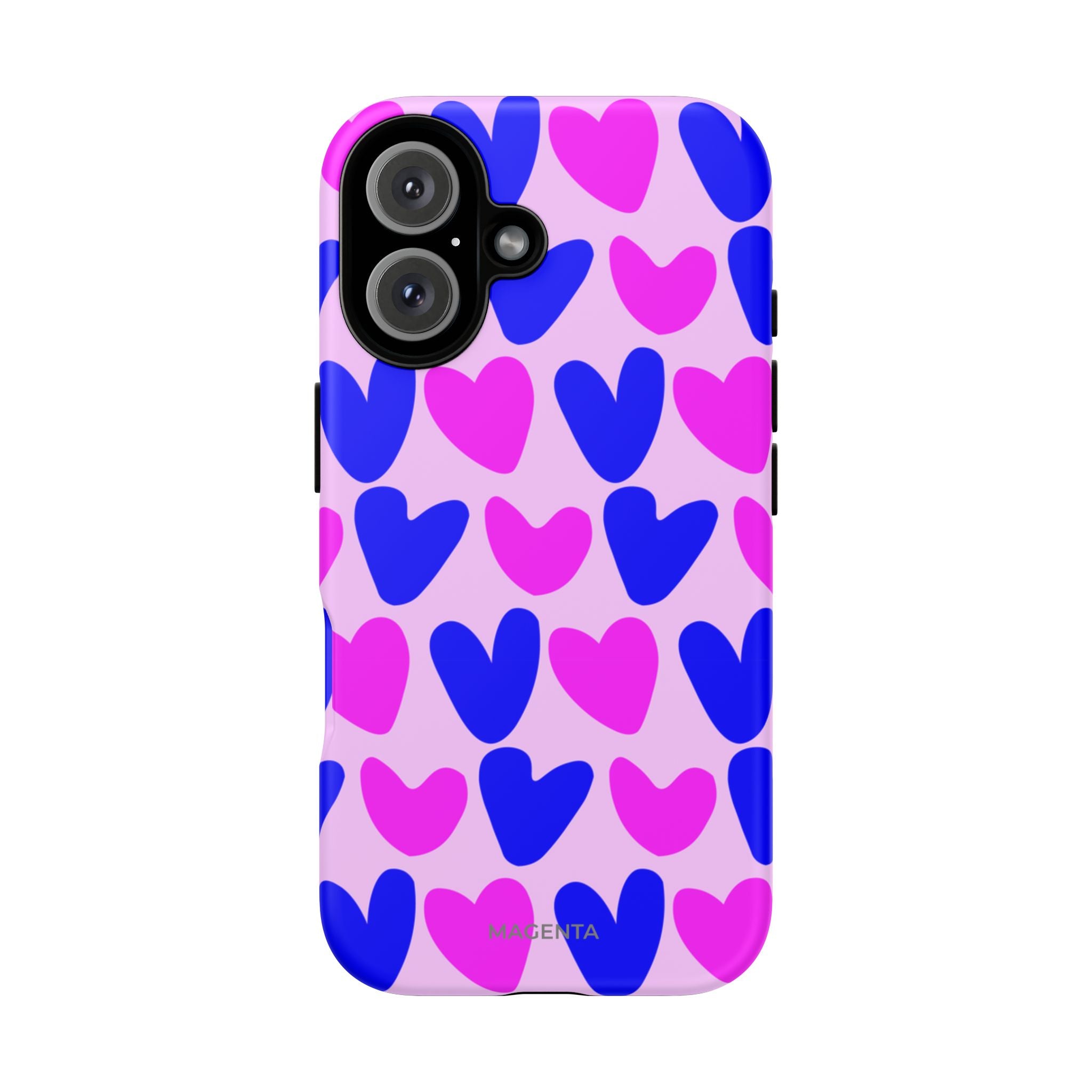 Neon Pop Hearts Tough Case