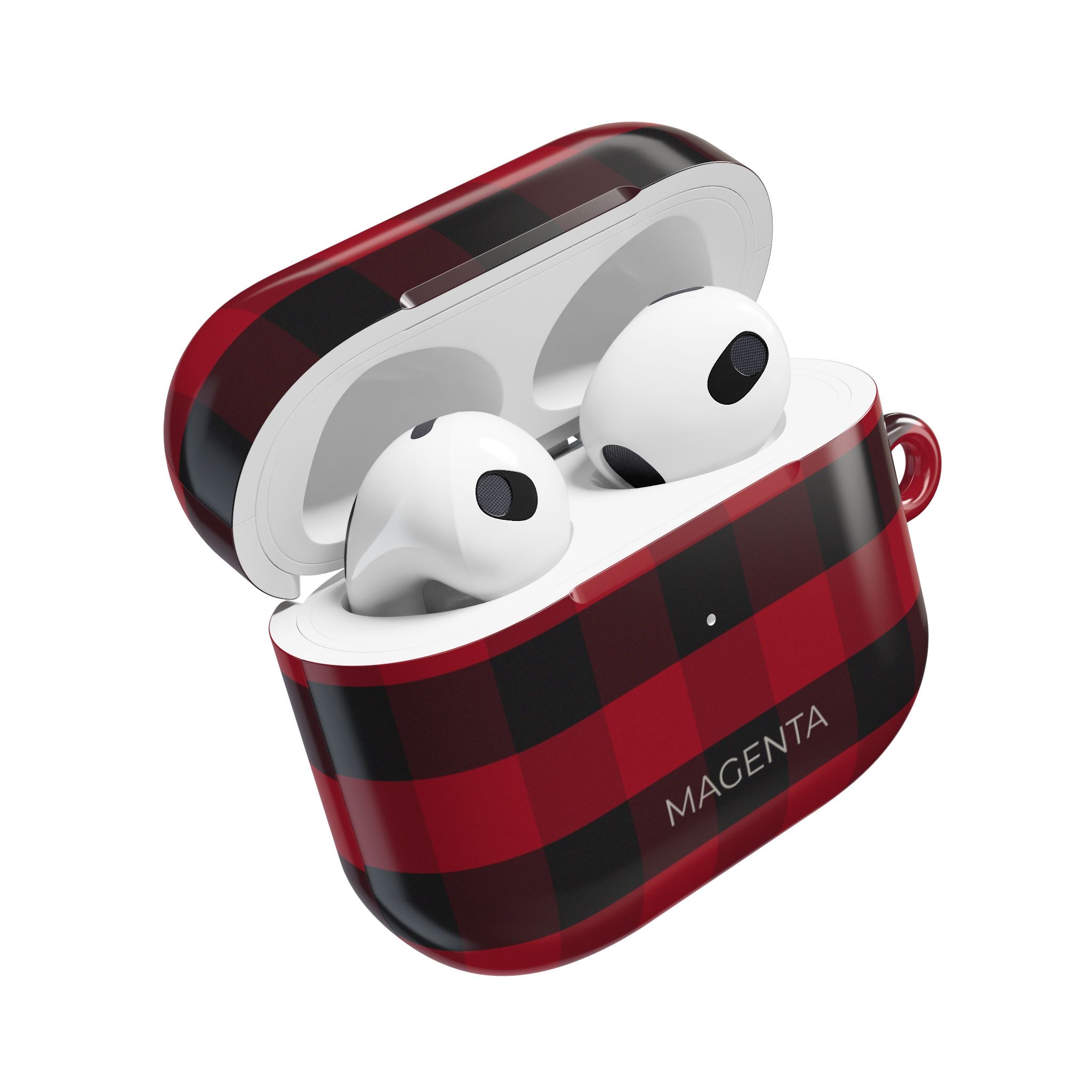 Red Plaid AirPods Gen 3 Case