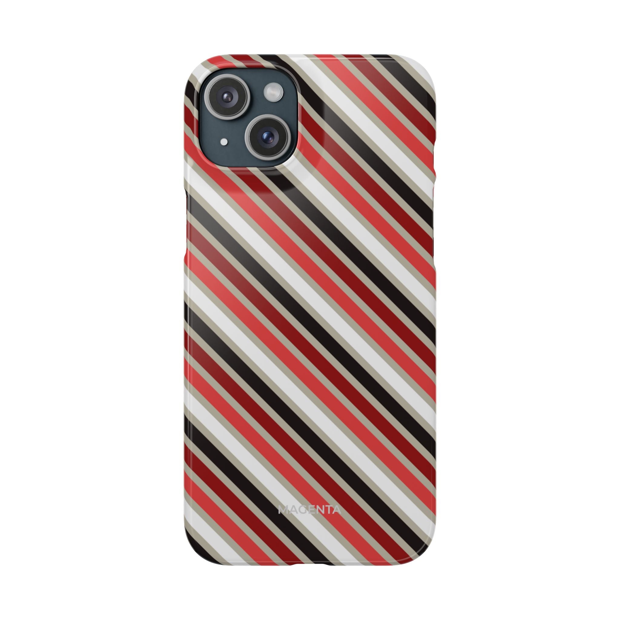Red & Black Rhythm Snap Case