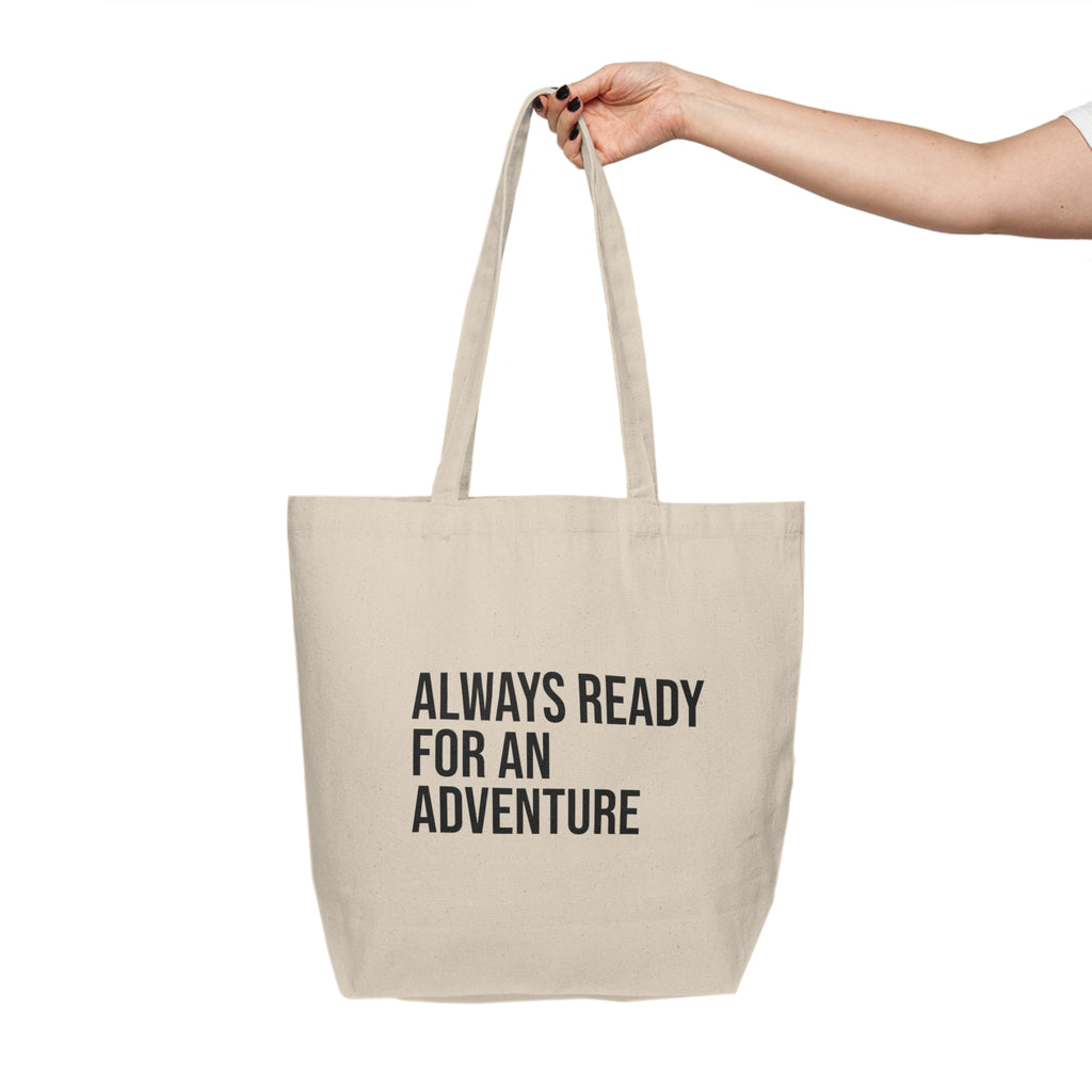 Adventure-Ready Canvas Shopping Tote