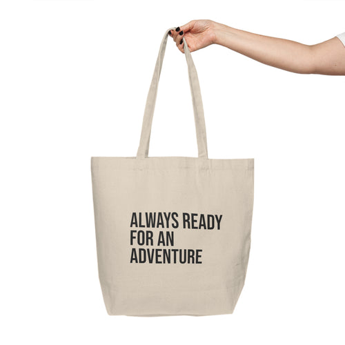 Adventure-Ready Canvas Shopping Tote
