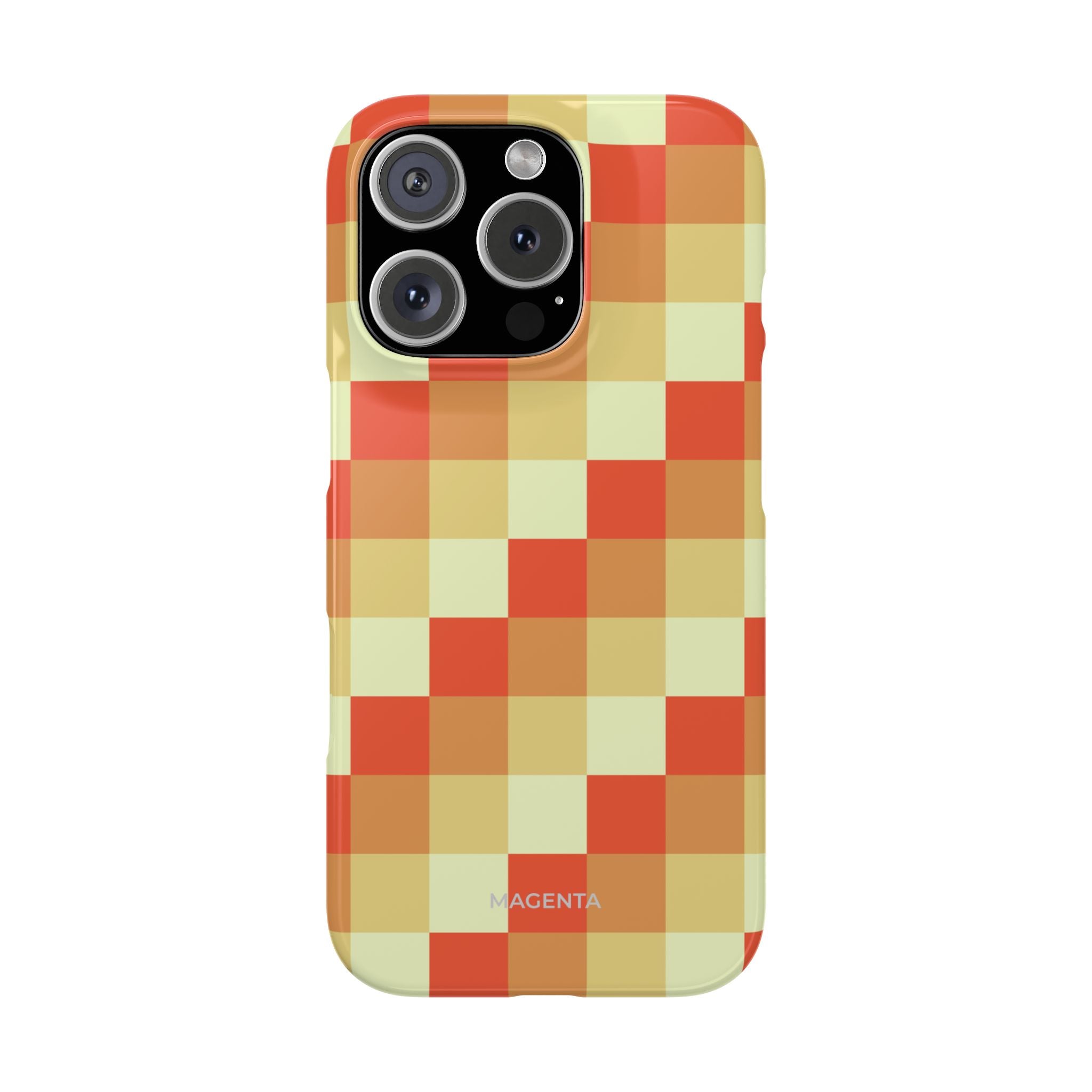 Pixelated Sunset Snap Case