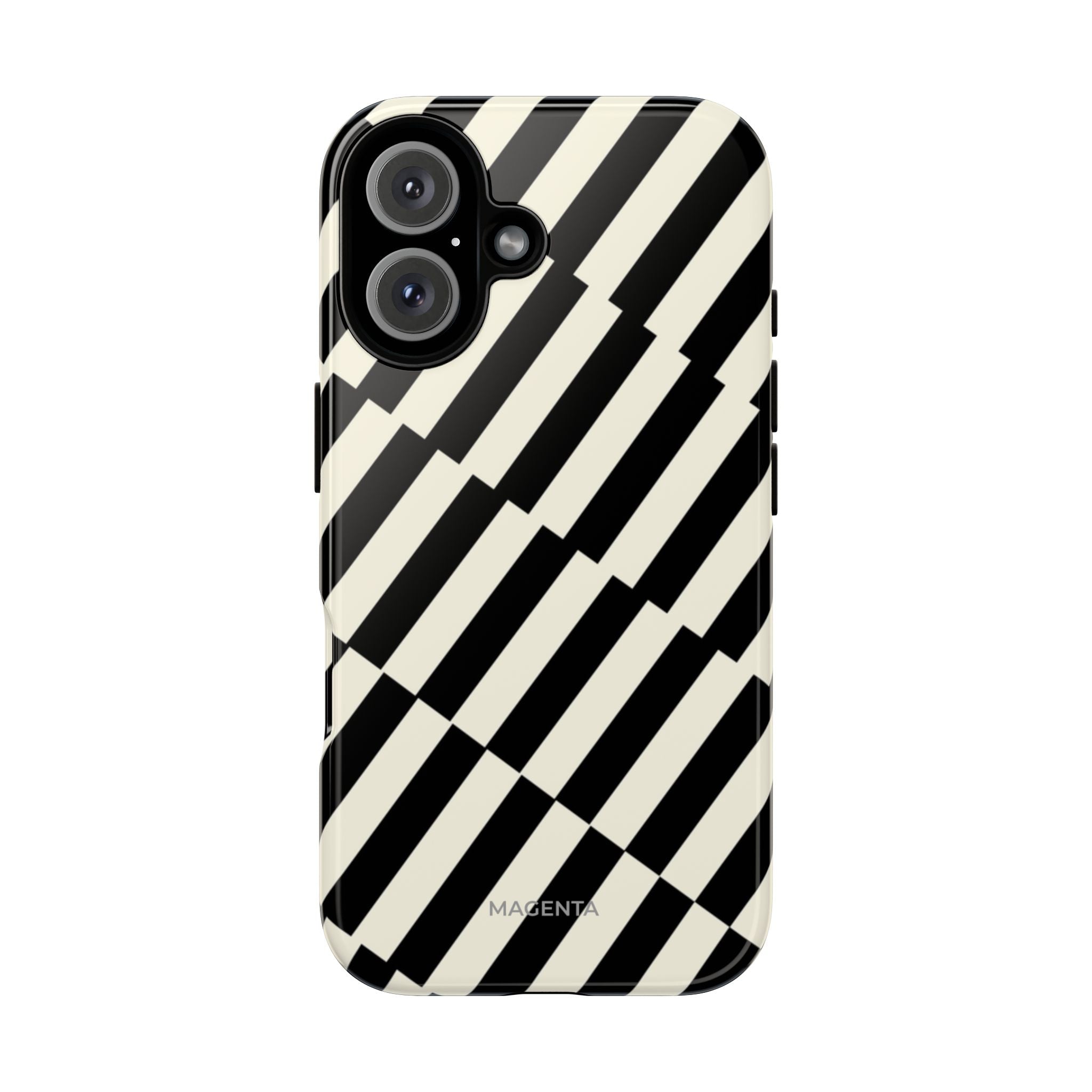 Black & White Crosswalk Tough Case