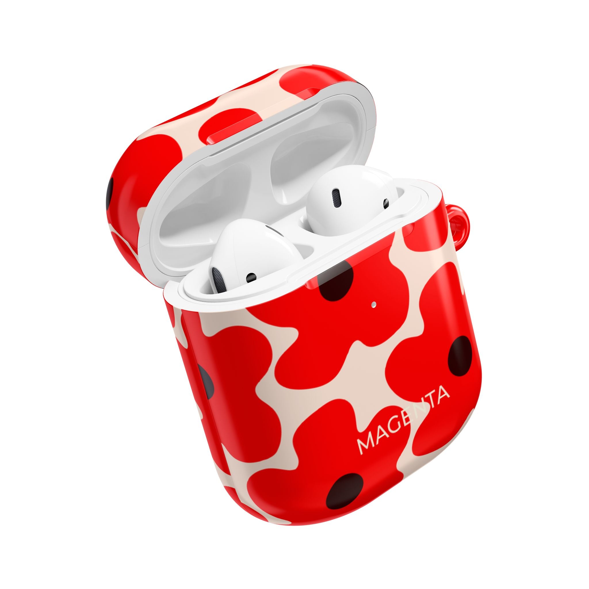 Red Floral AirPods Case