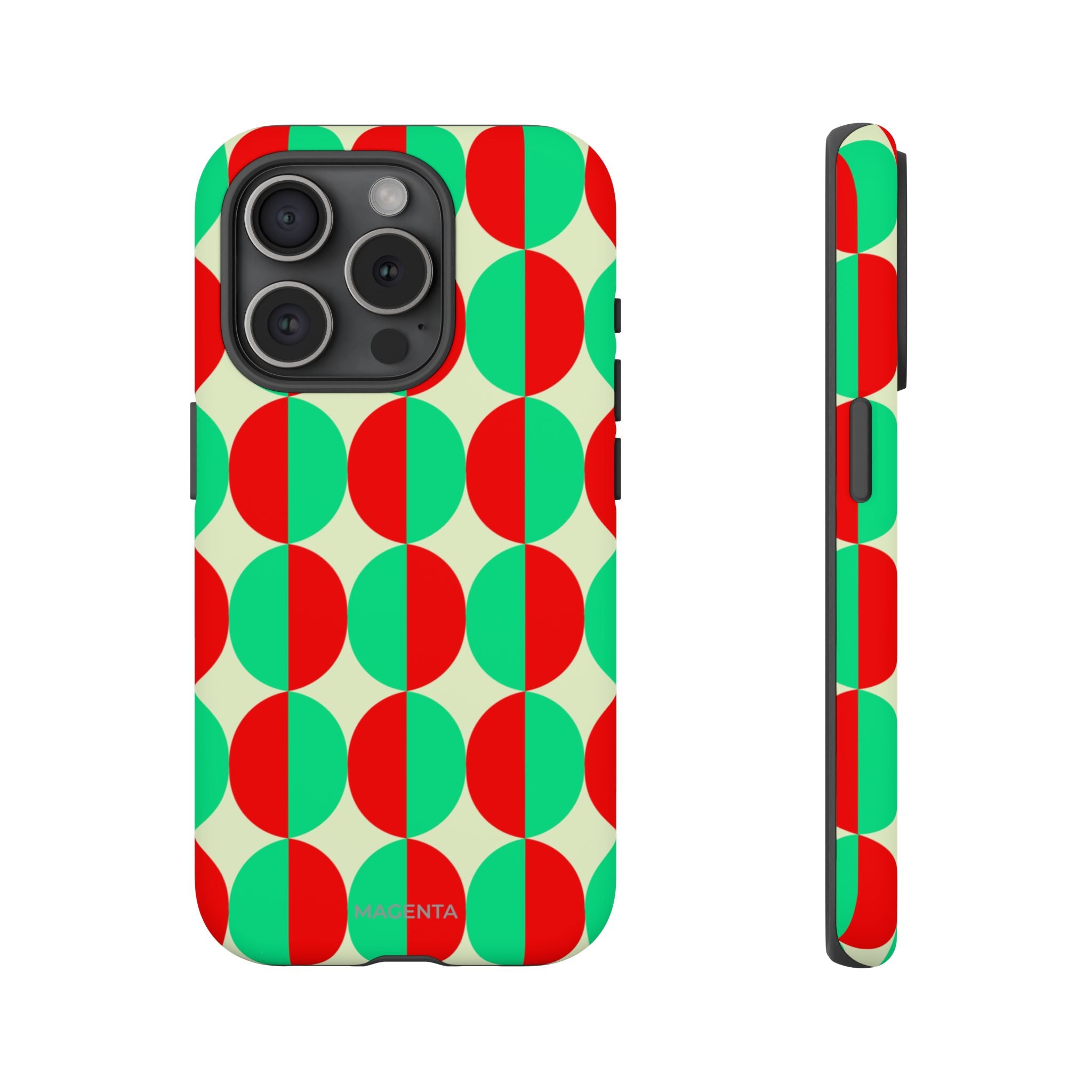 Red Green Circle Tough Case