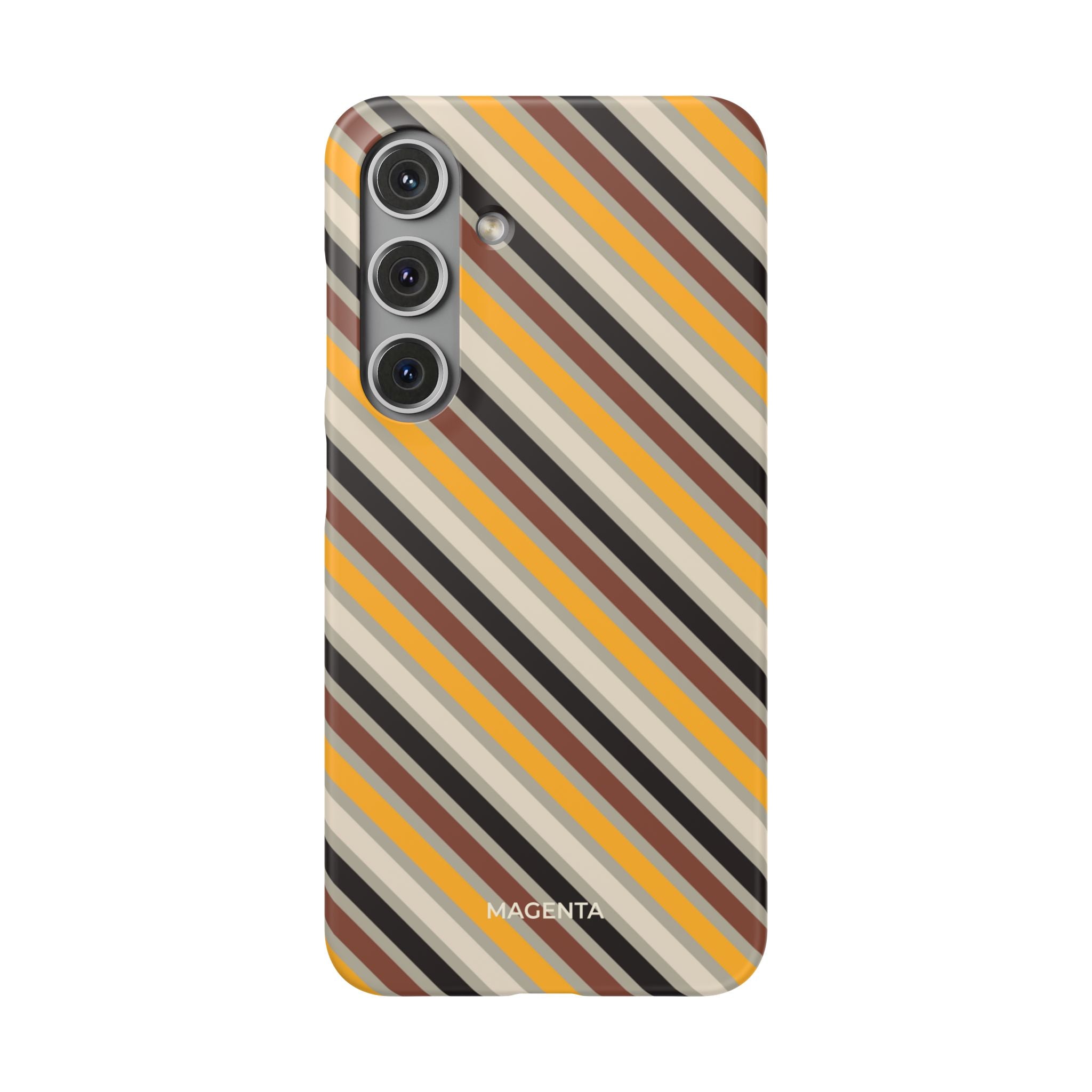 Earthy Stripes Snap Case
