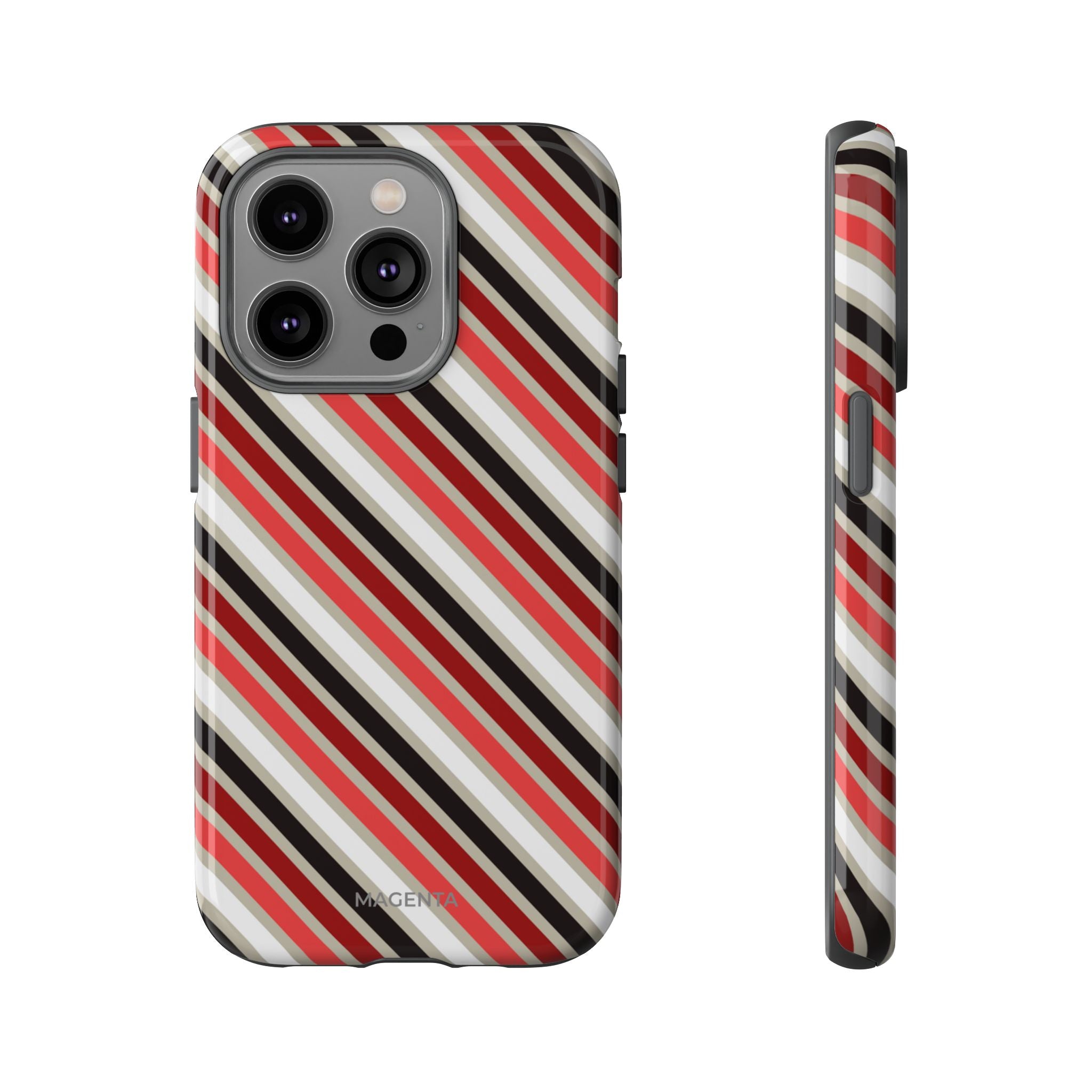 Red-Black Rhythm Tough Case