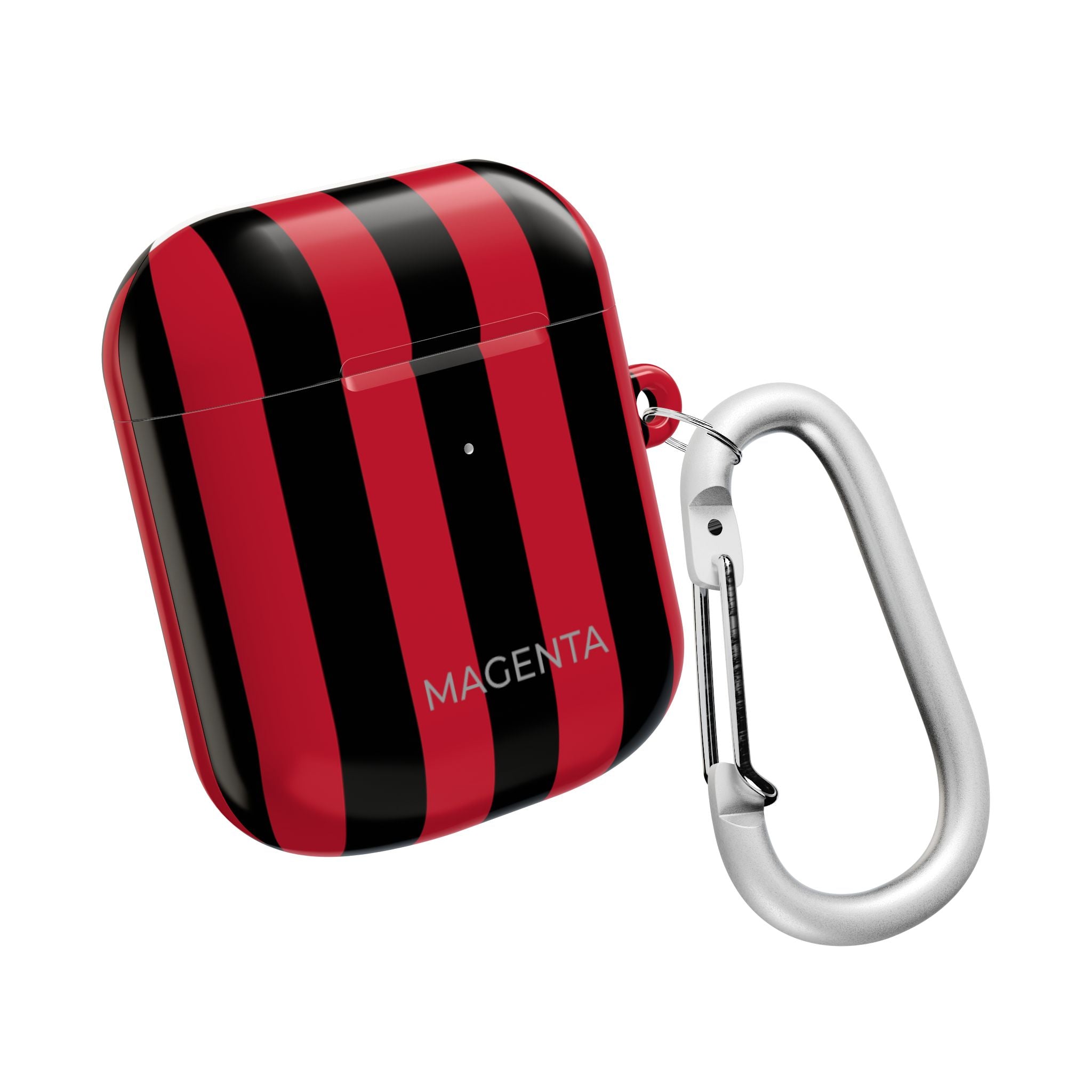 Red & Black Stripes AirPods Gen 2 Case