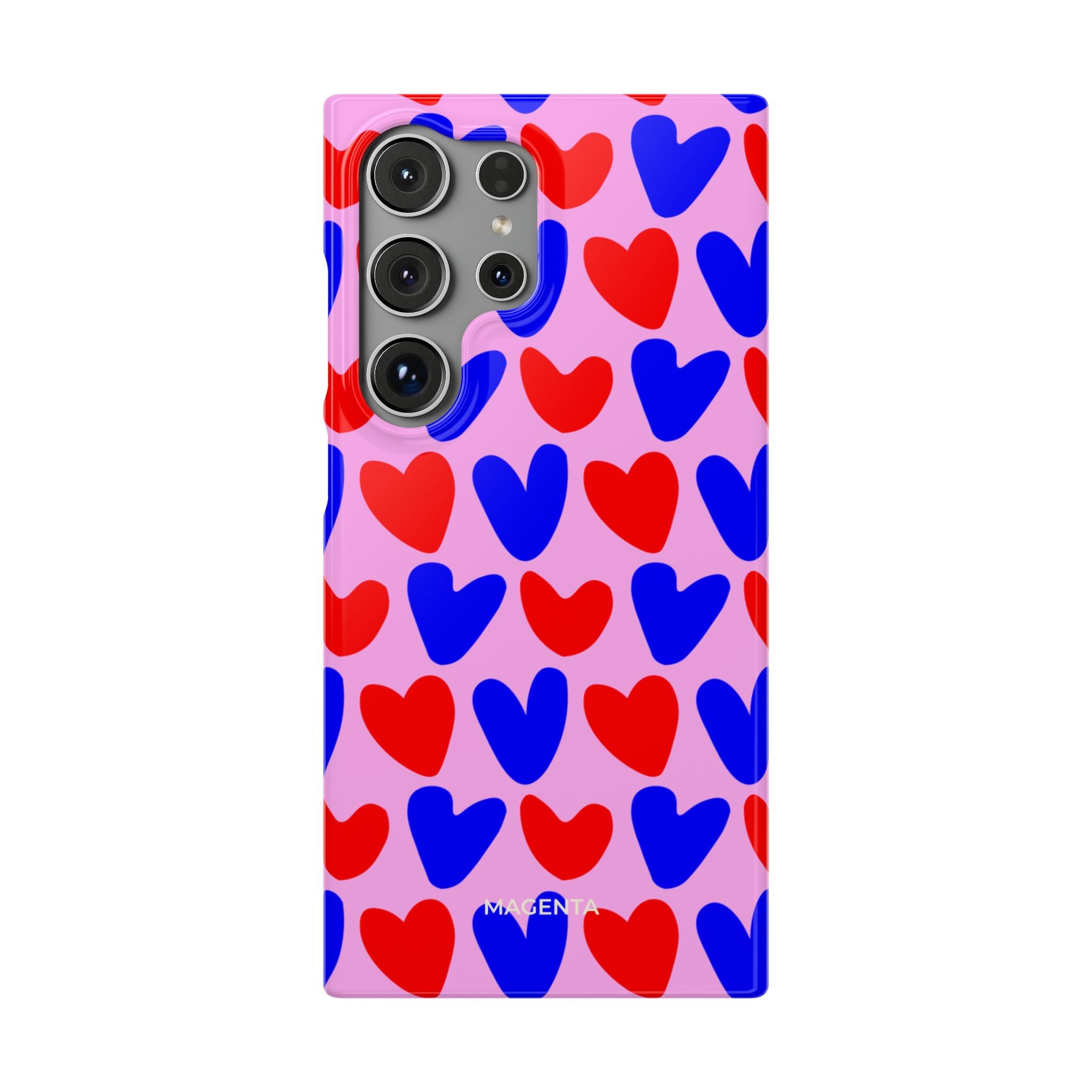 Zesty Hearts Snap Case