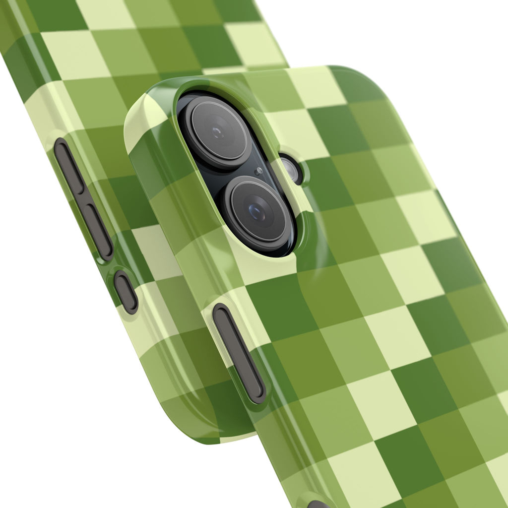 Mossy Grid Snap Case