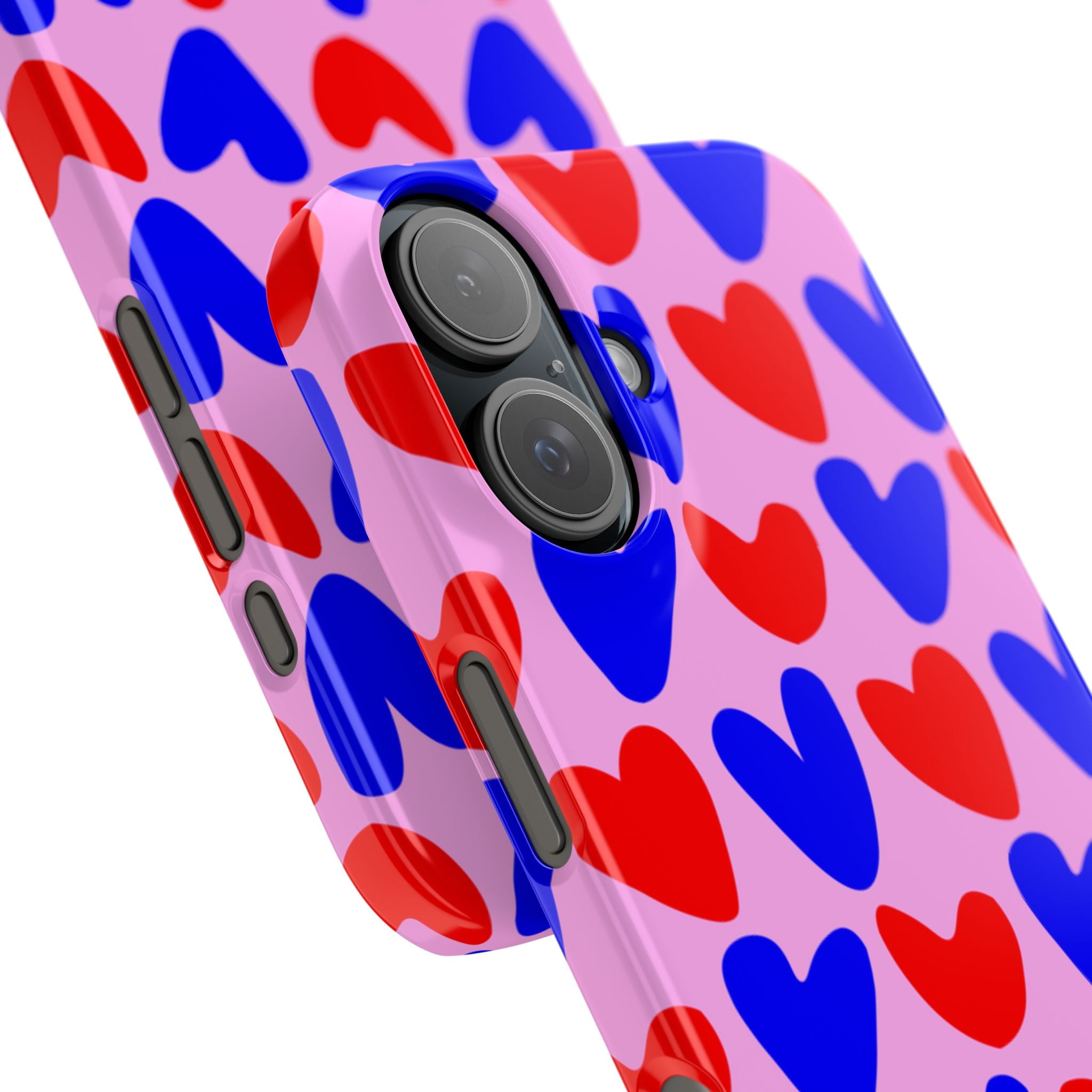 Zesty Hearts Snap Case